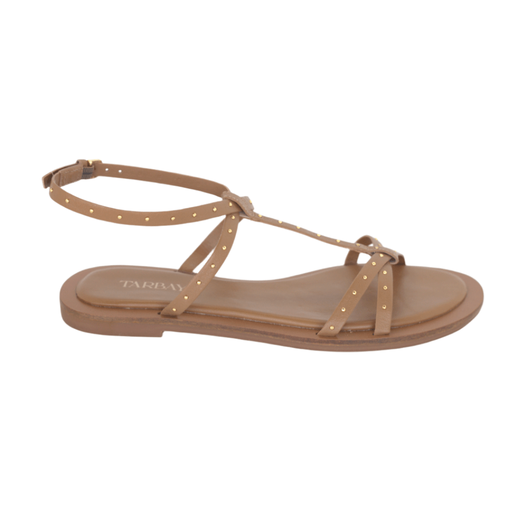 Dwynn Flat Sandals - Honey Flats TARBAY