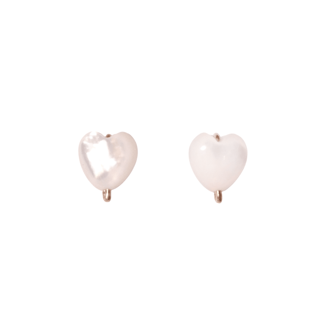 Idyll Heart Earrings #1 - Nacre Earrings TARBAY