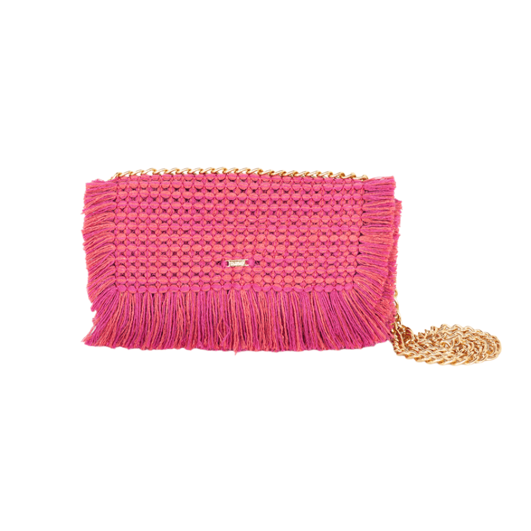 Gossypium Clutch Bag #4 - Bubblegum Clutch & Crossbody Bags TARBAY