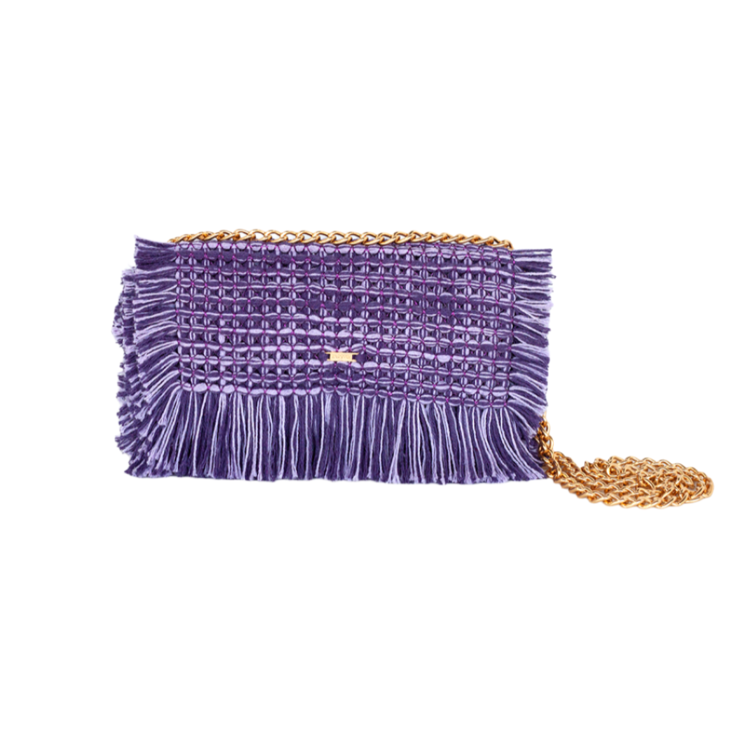 Gossypium Clutch Bag #4 - Lavender Clutch & Crossbody Bags TARBAY