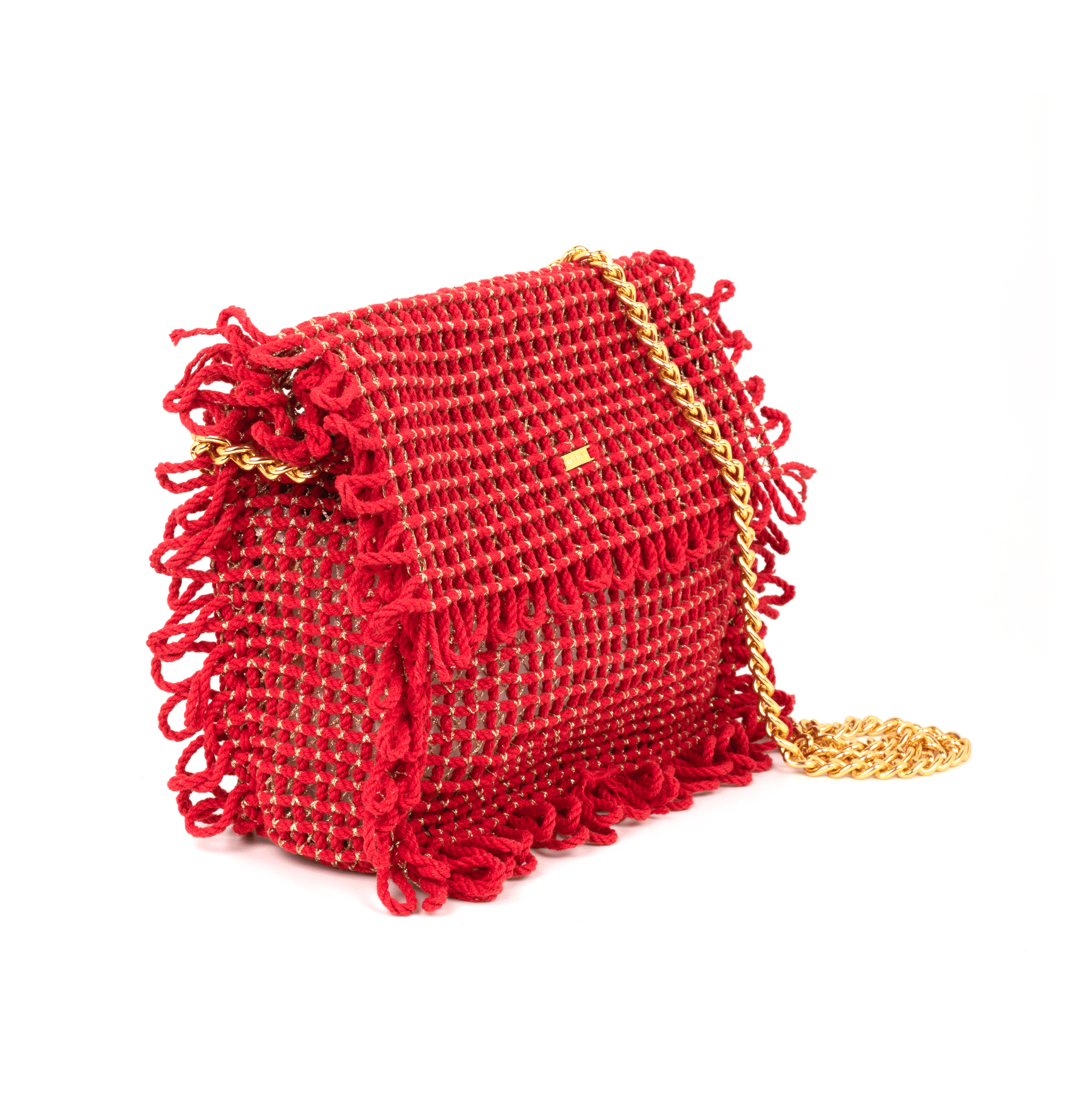 Gossypium Flat Crossbody - Red Crossbody TARBAY