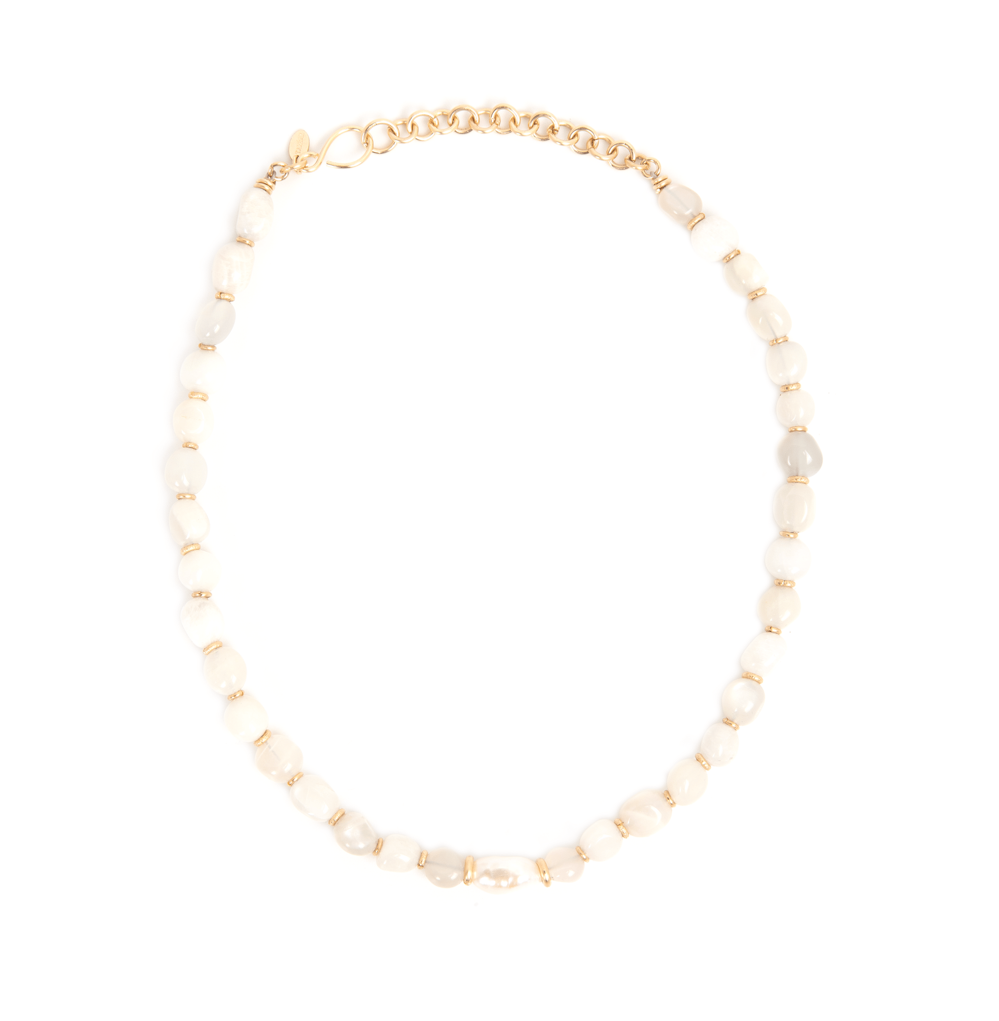 Marmara Necklace #1 - Moon Stone, Pearl Necklaces CLASICOS