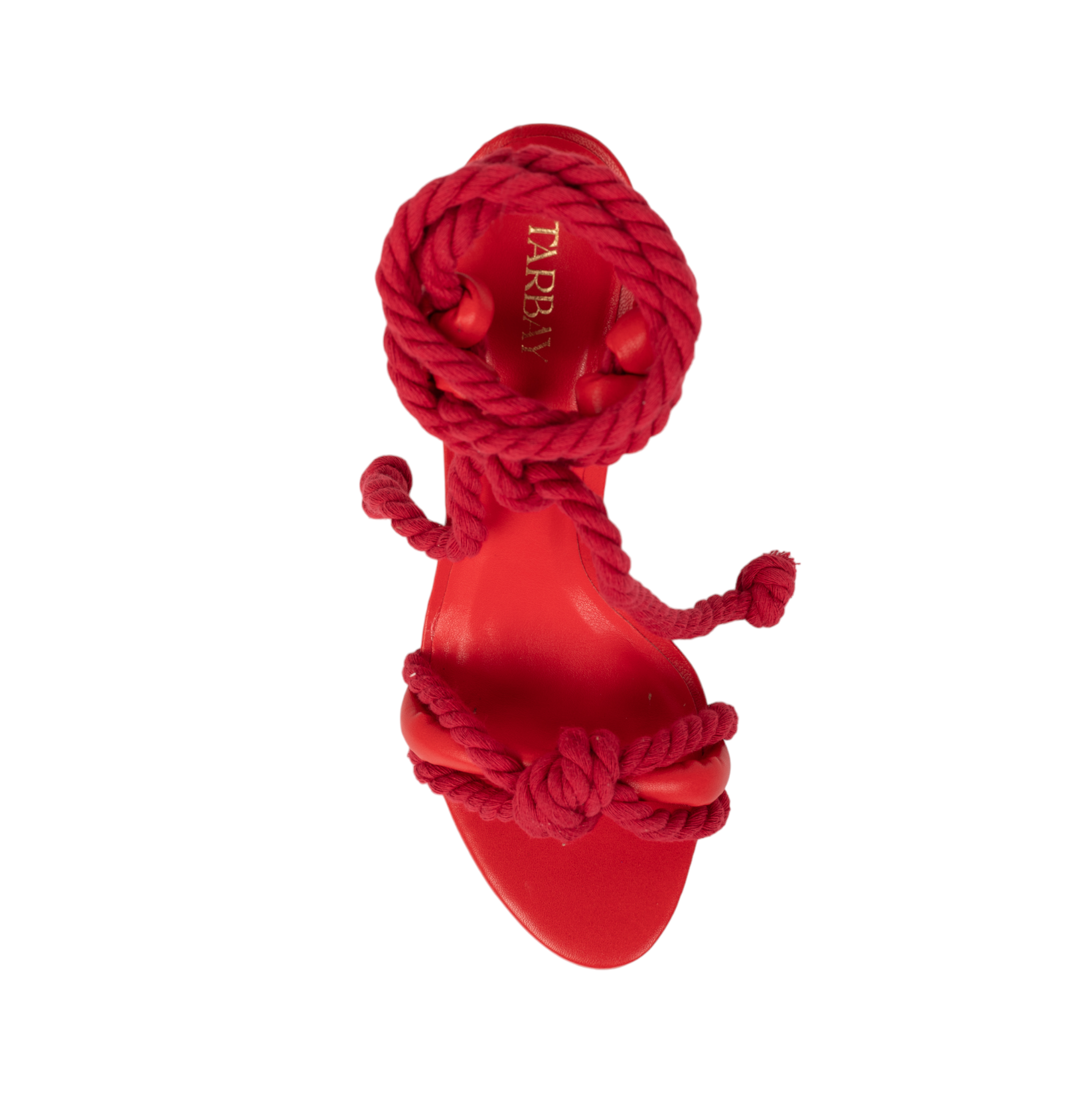 Arenisca High Heel Sandals - Red High Heels TARBAY