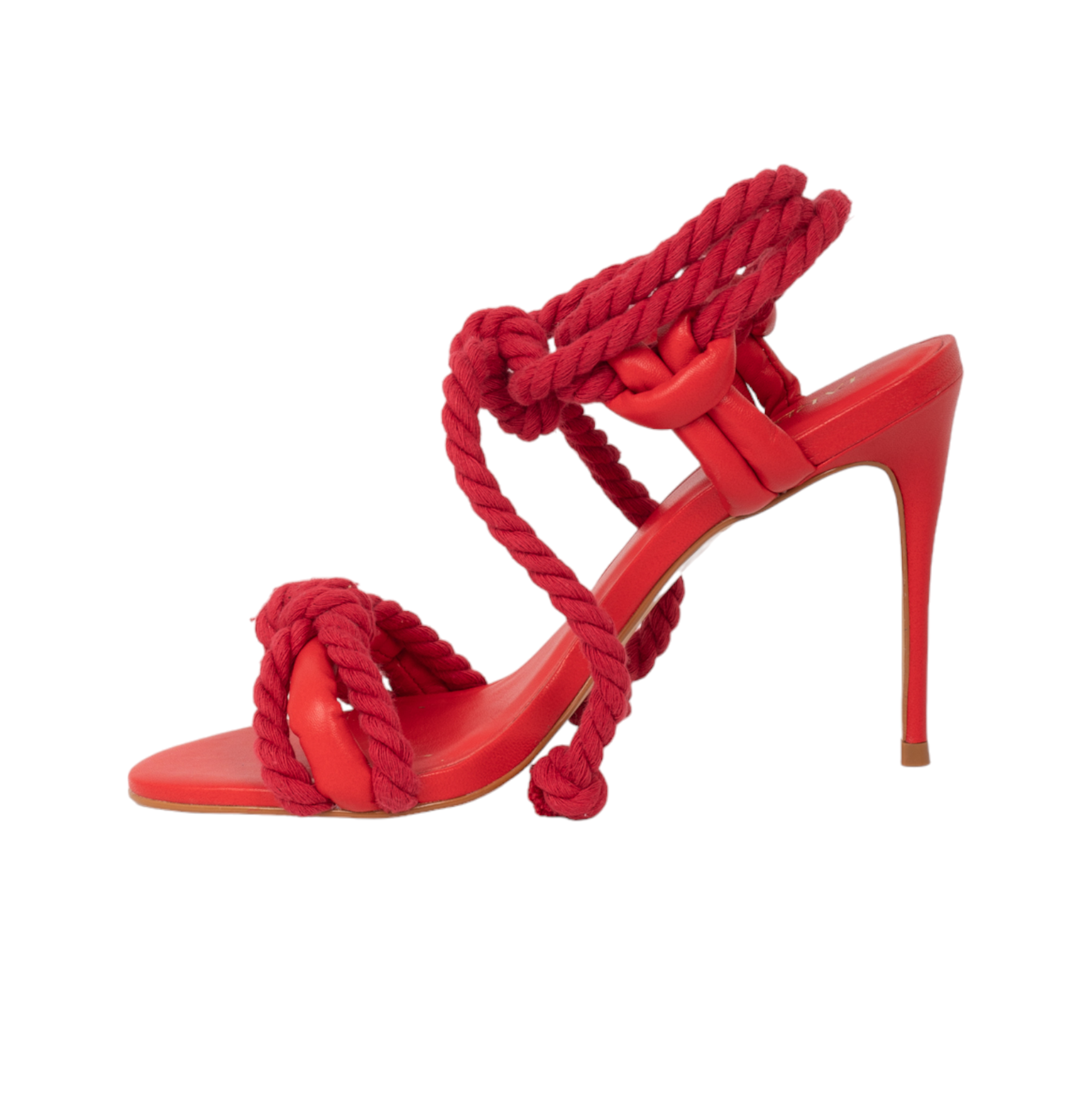 Arenisca High Heel Sandals - Red High Heels TARBAY