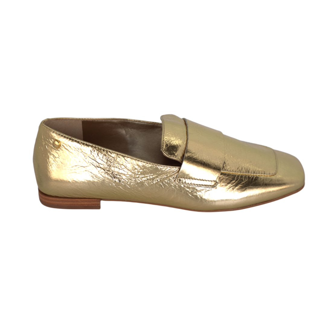 Giulia Moccasin - Gold Flats TARBAY