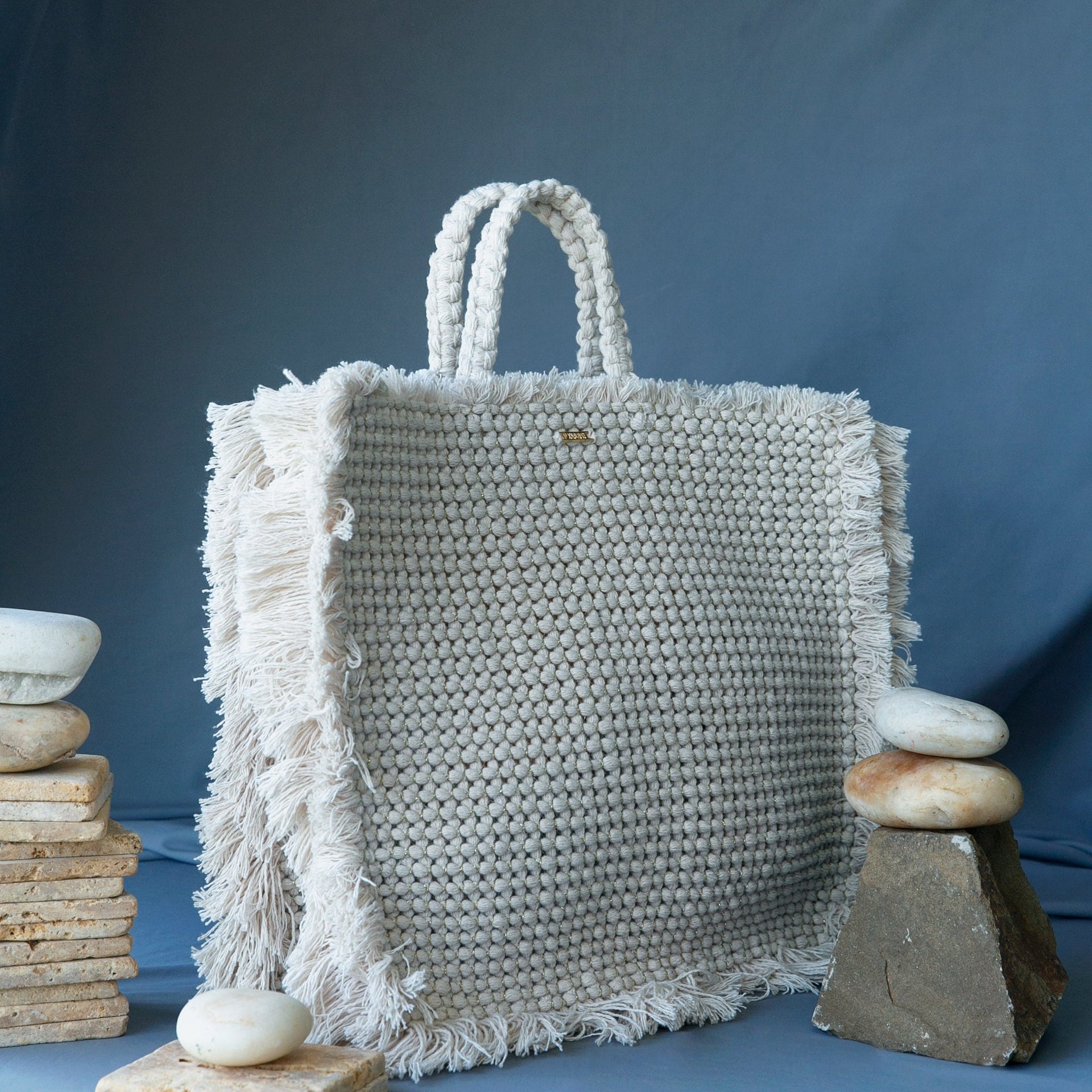 Gossypium Tote Bag Large - Crema Totes TARBAY