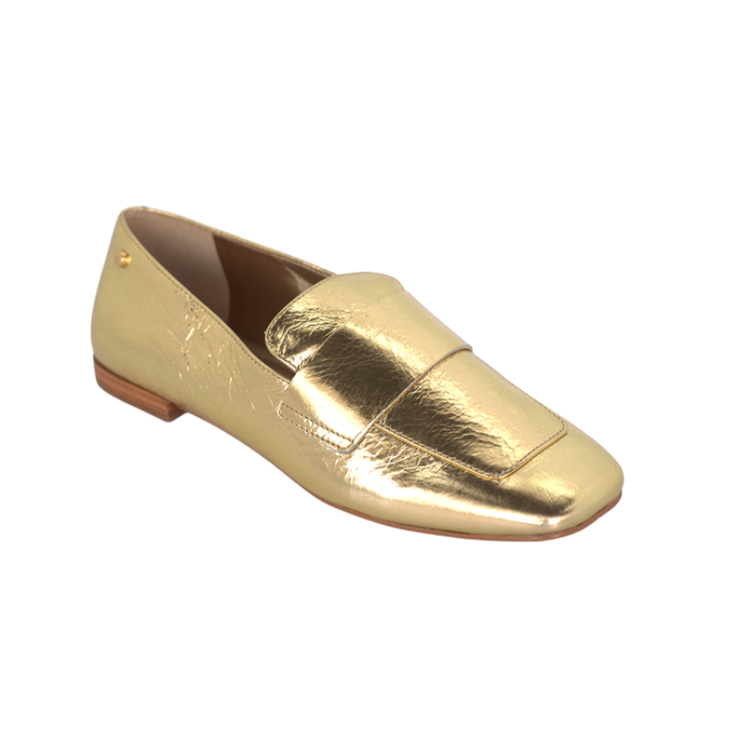 Giulia Moccasin - Gold Flats TARBAY
