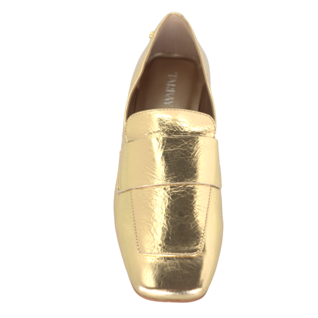 Giulia Moccasin - Gold Flats TARBAY