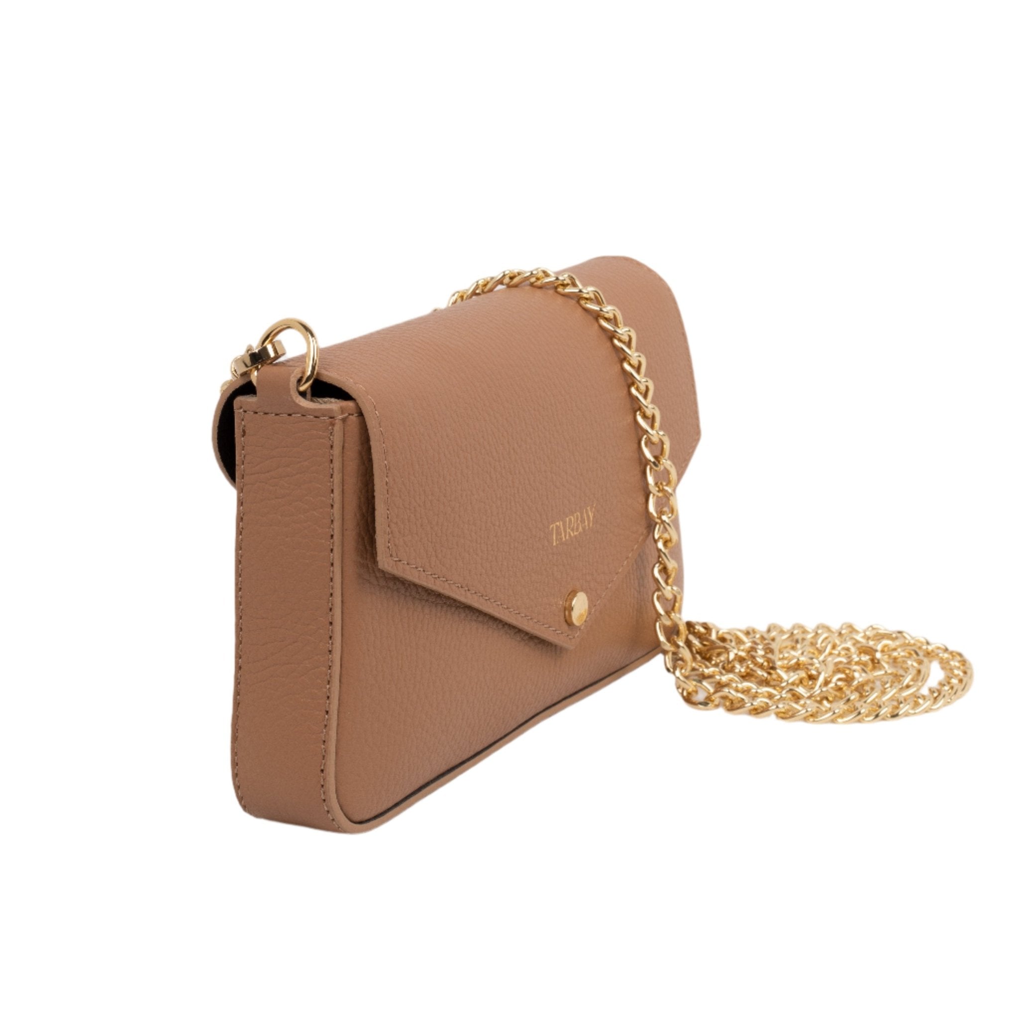 Nashira Clutch & Crossbody Bag - Beige Clutch & Crossbody Bags TARBAY