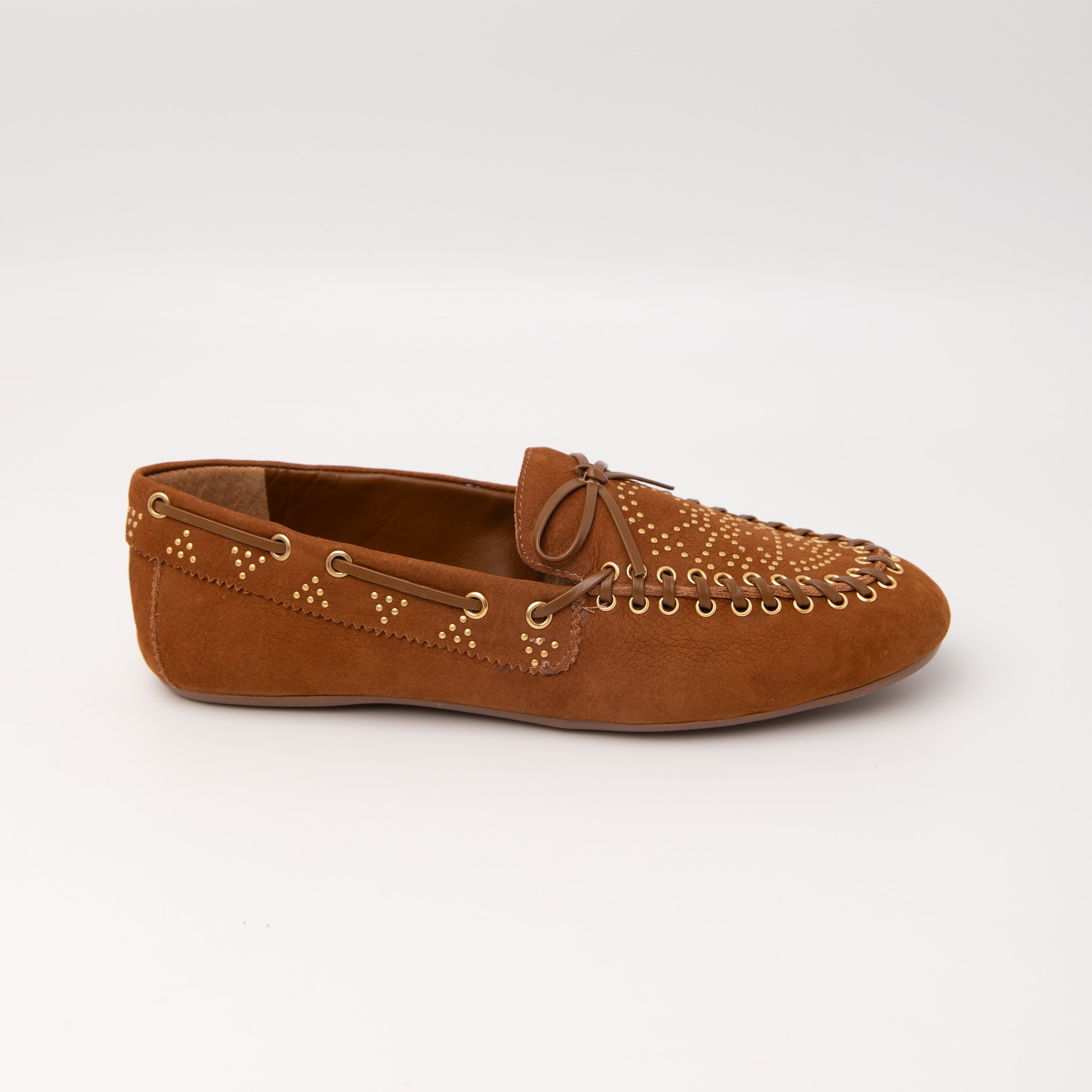 Shayla Moccasin - Saddle