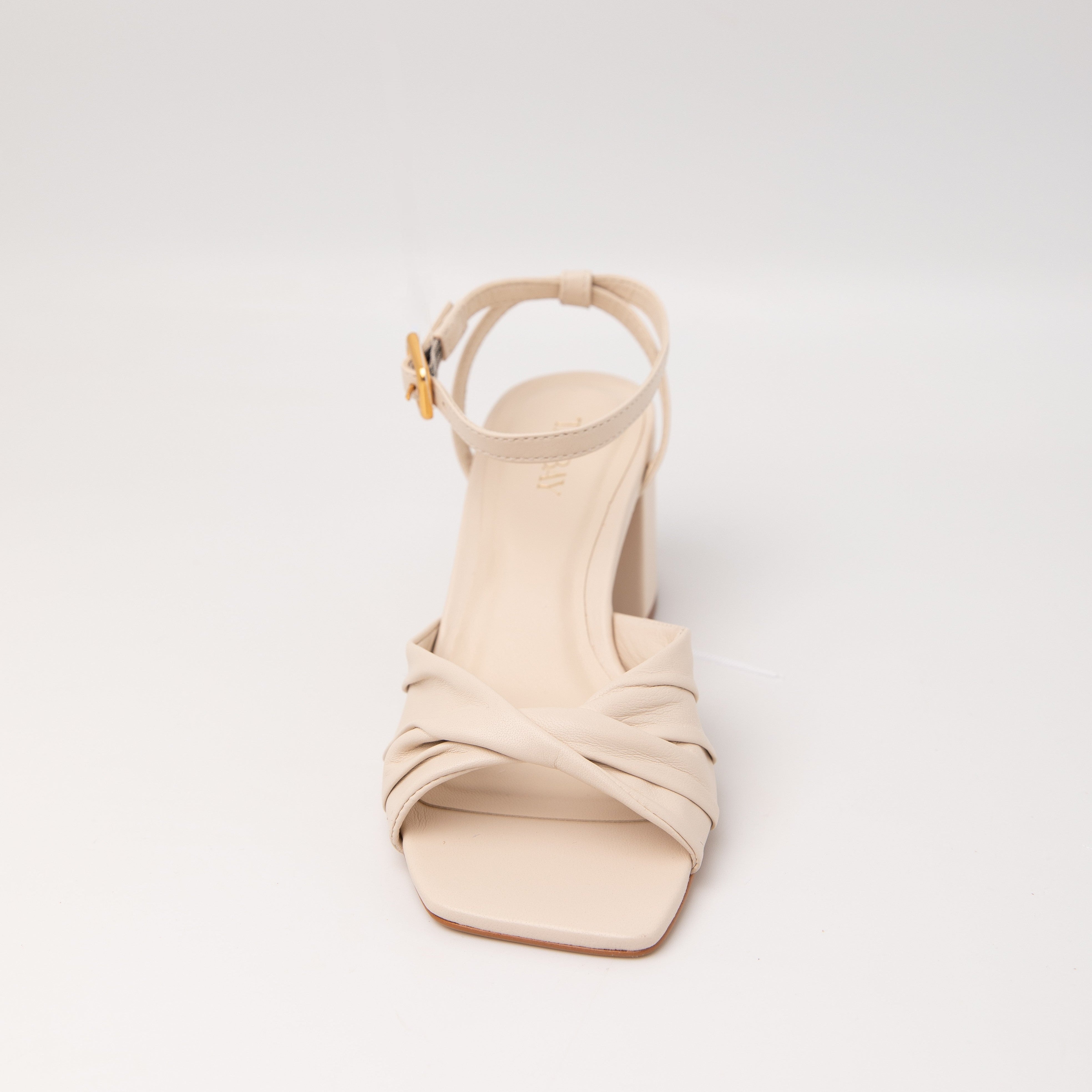 Sandra Heel Sandals - Lait