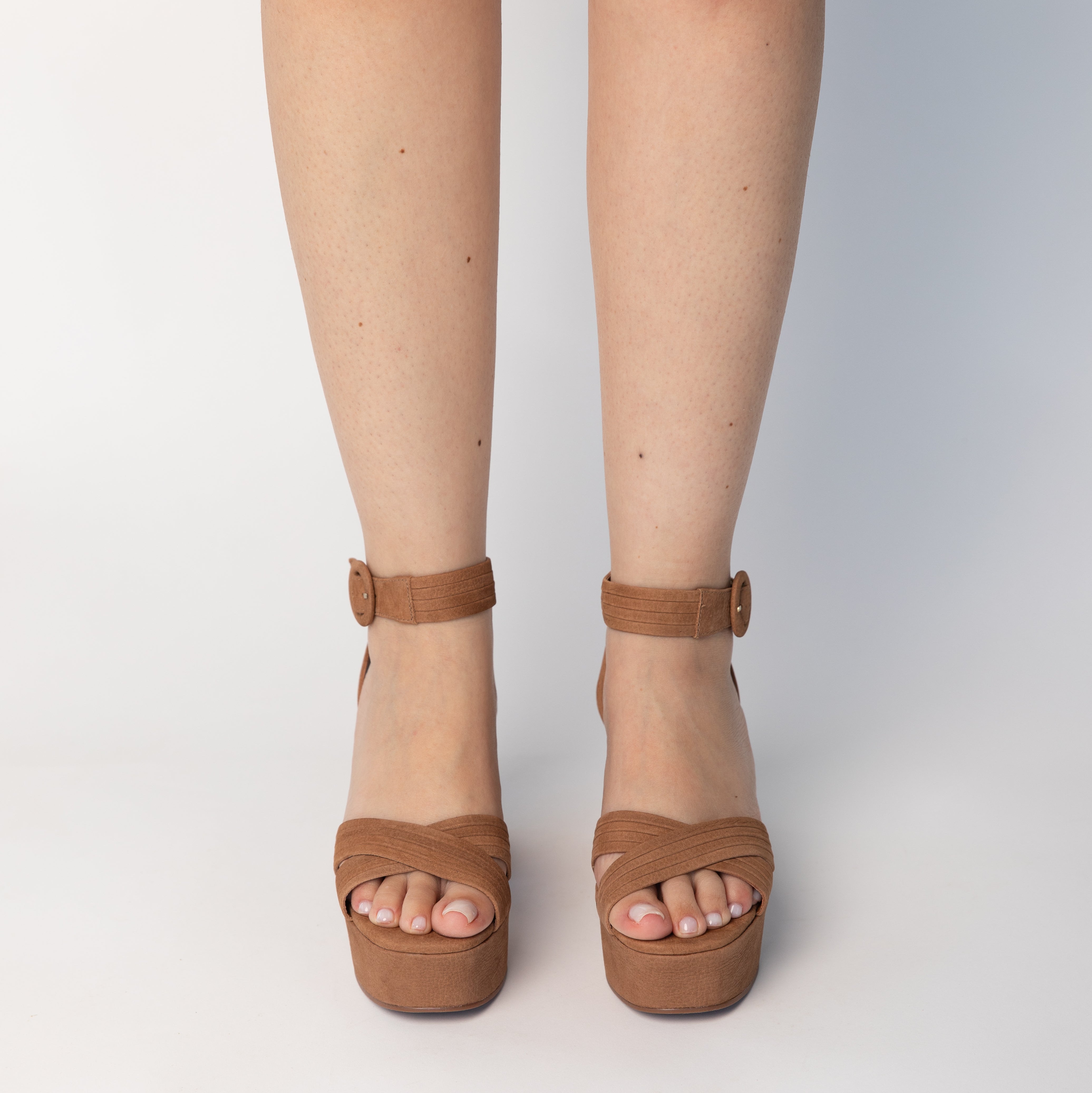 Marge Heel Sandals - Honey