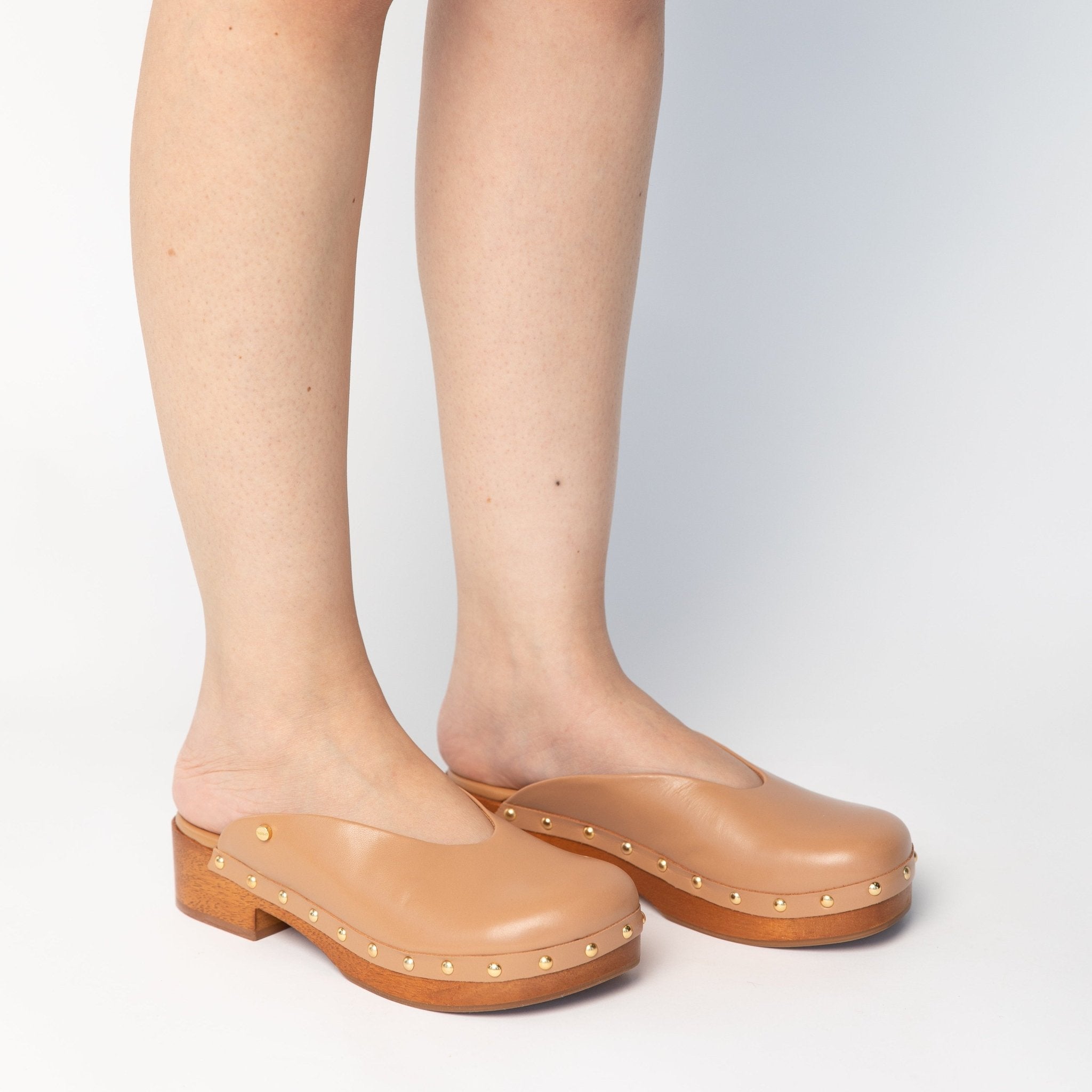Cayetana Swedish Clogs - Leather Flats FW25