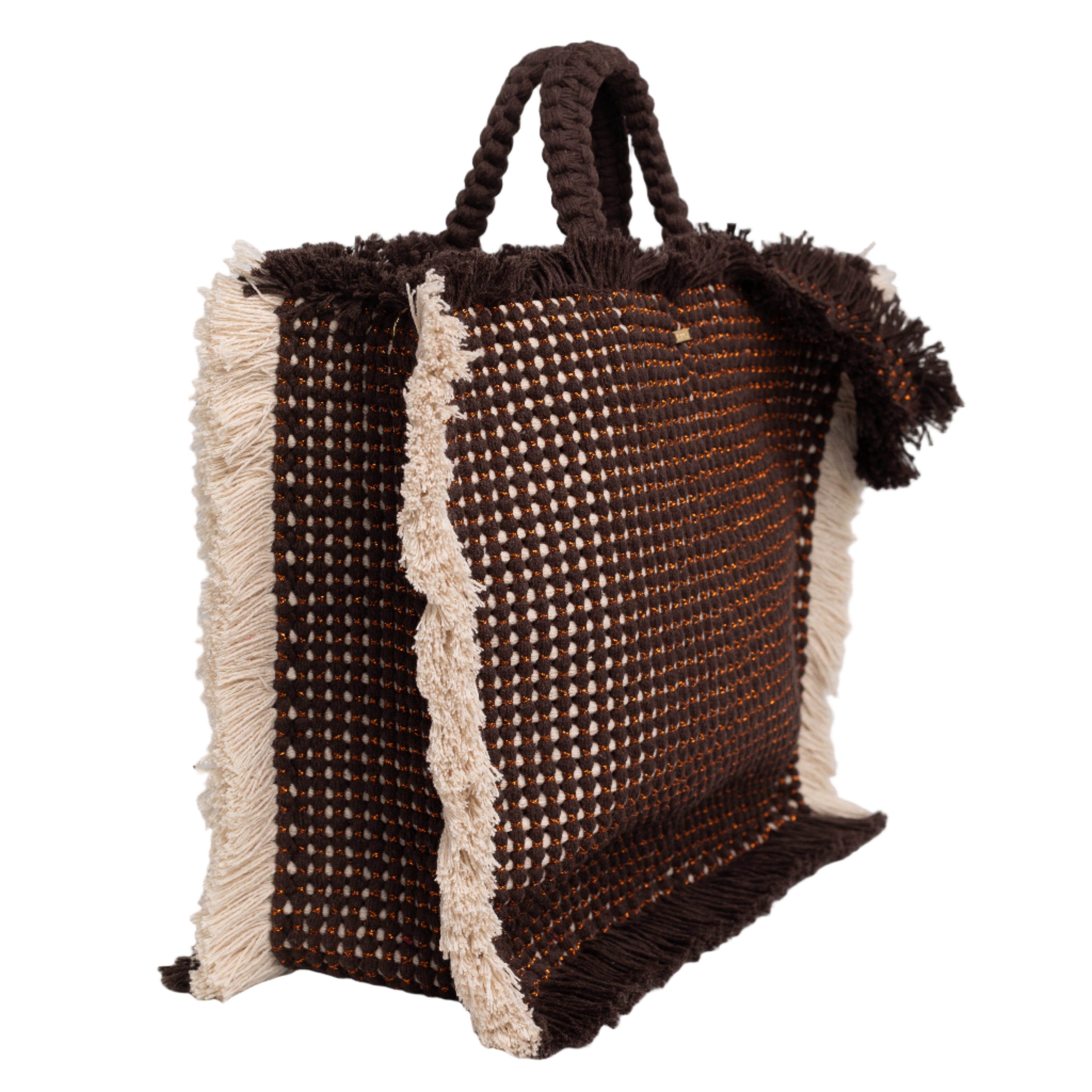 Gosssypium Tote Bag Large - Cioccolato & Buttercream