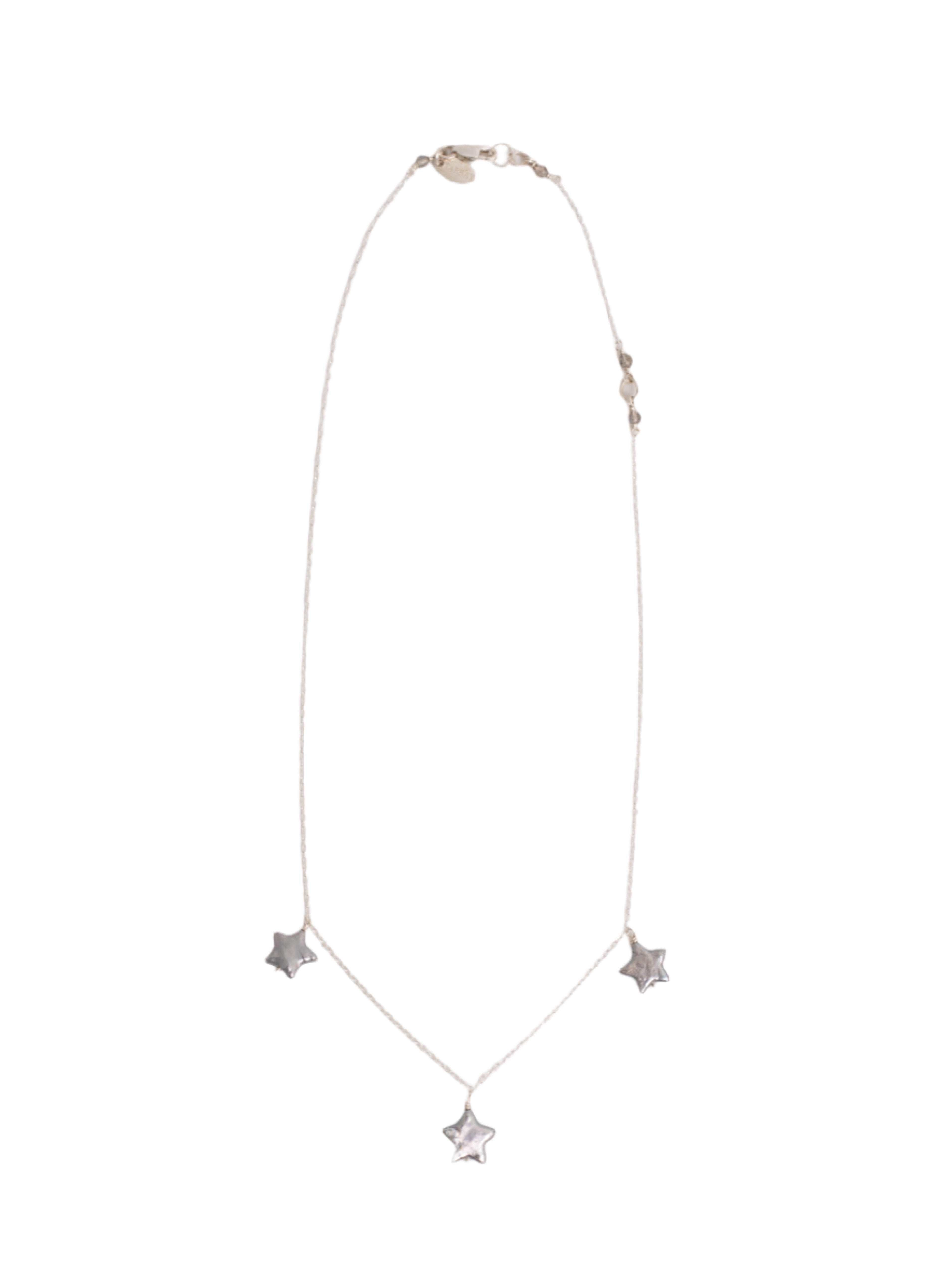 Nahn Necklace #1 - Cayo Pearl & Sterling Silver Necklaces TARBAY