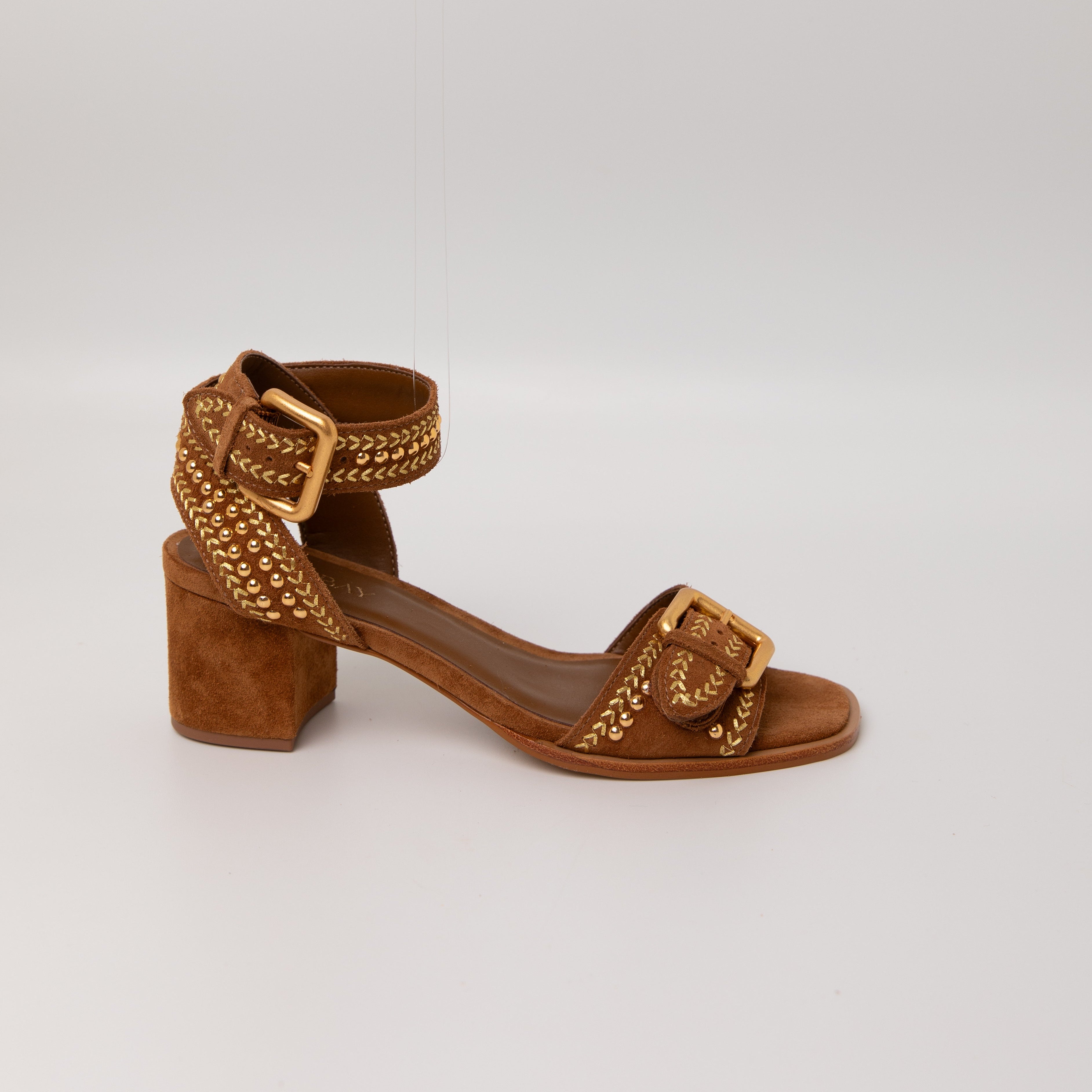 Ikusa Heel Sandals - Saddle Heels TARBAY
