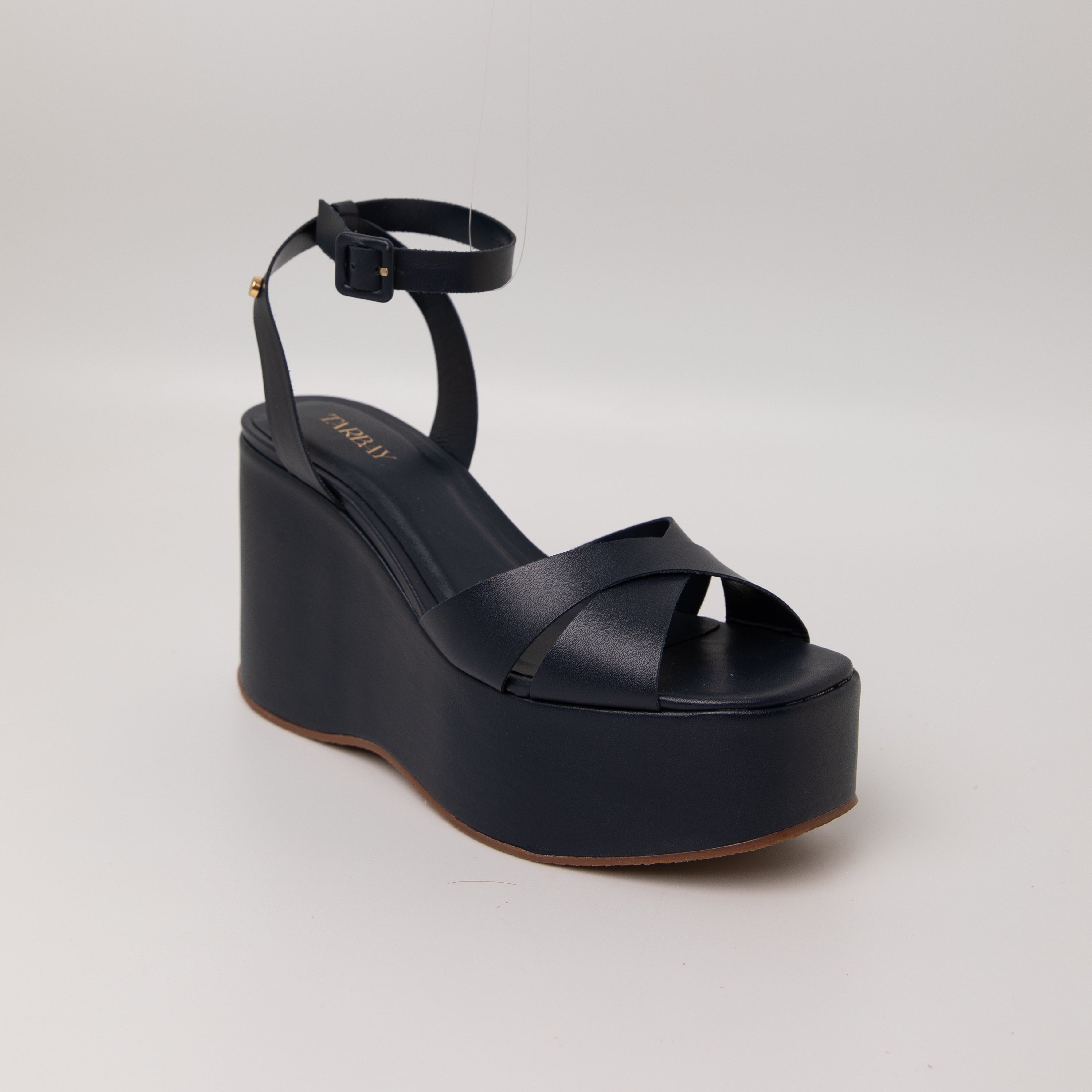 Amay Wedges - Navy Heels TARBAY