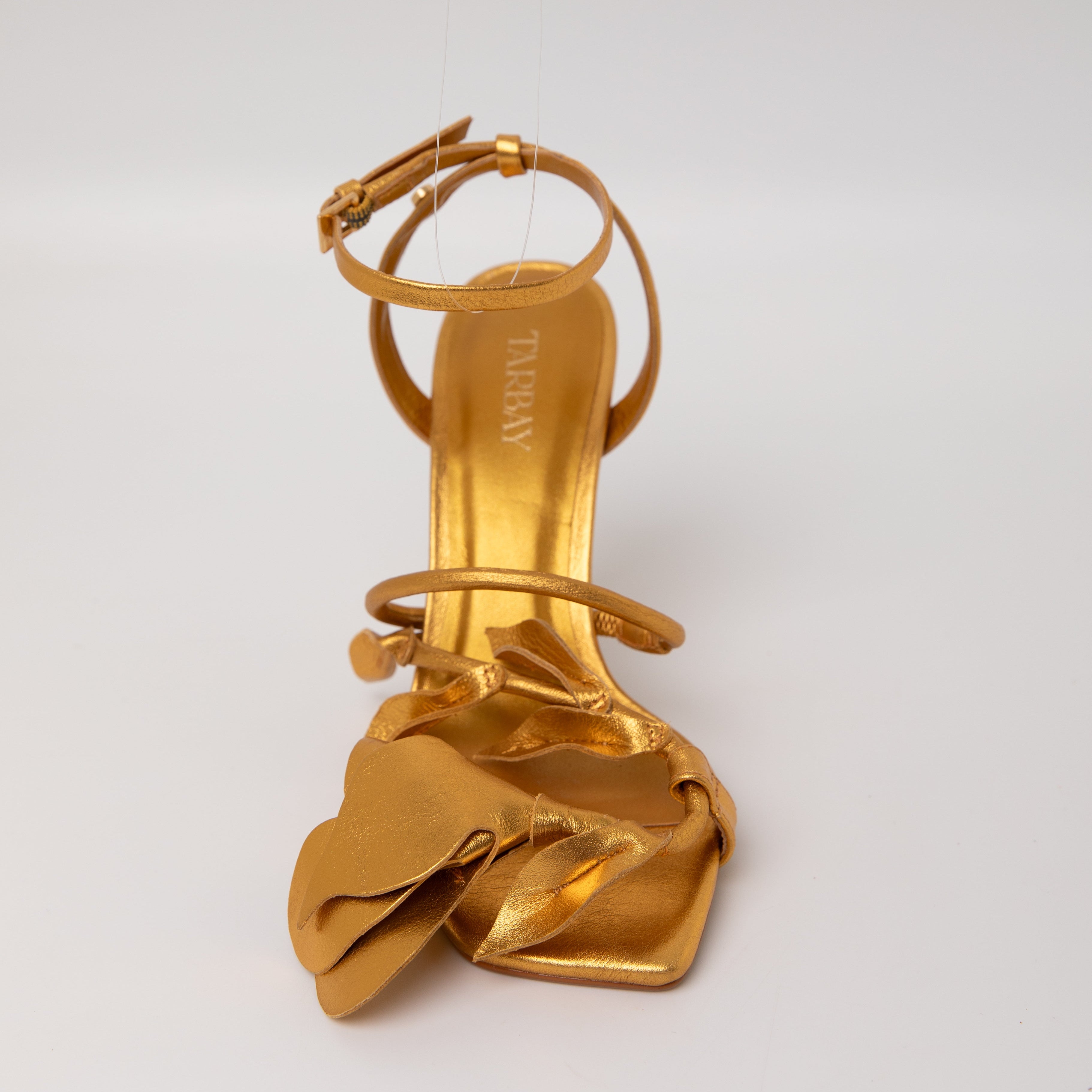 Dariku Heel Sandals - Soft Yellow Gold Heels TARBAY