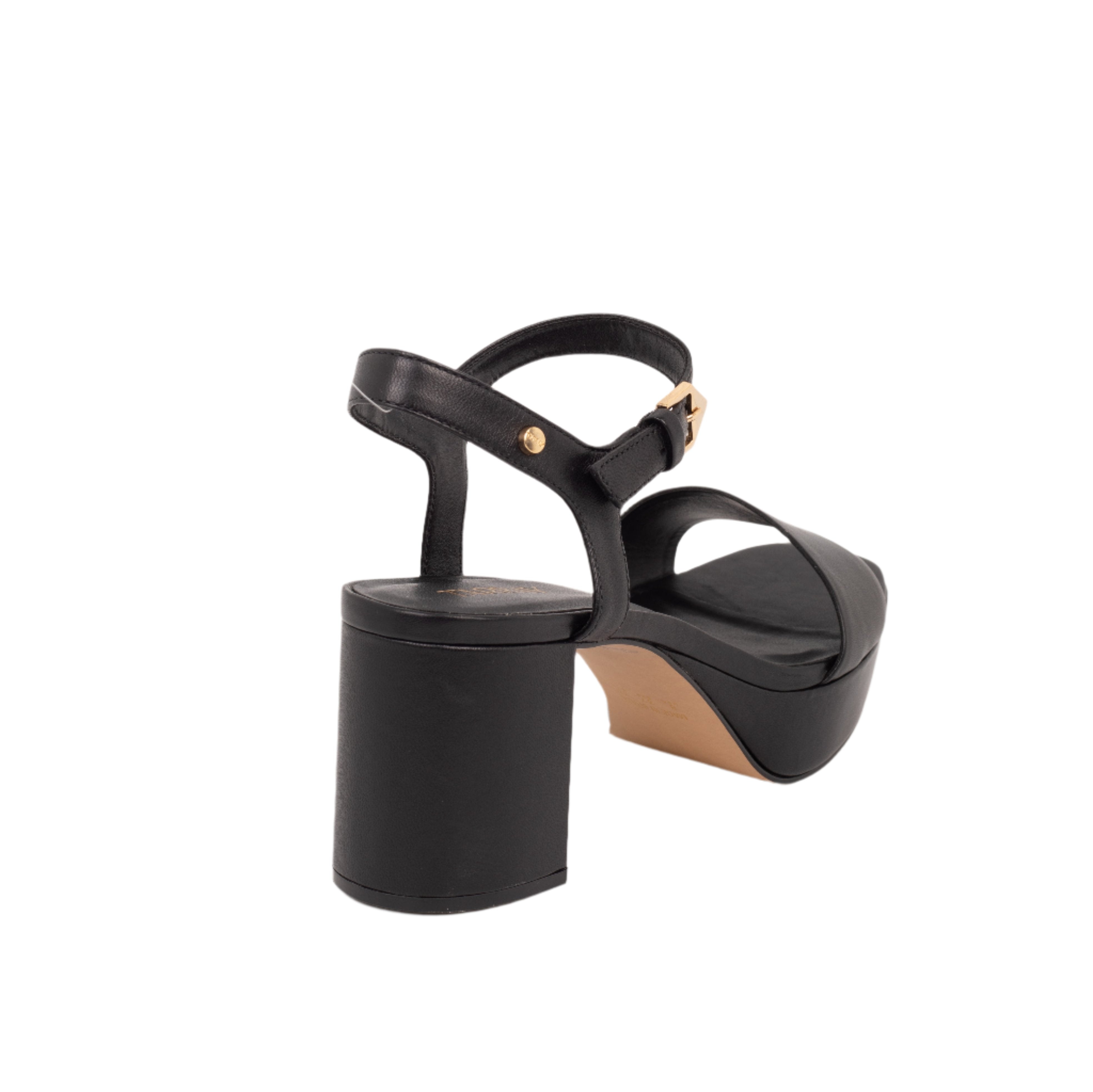 Renata Heel Sandals - Black Sandals TARBAY