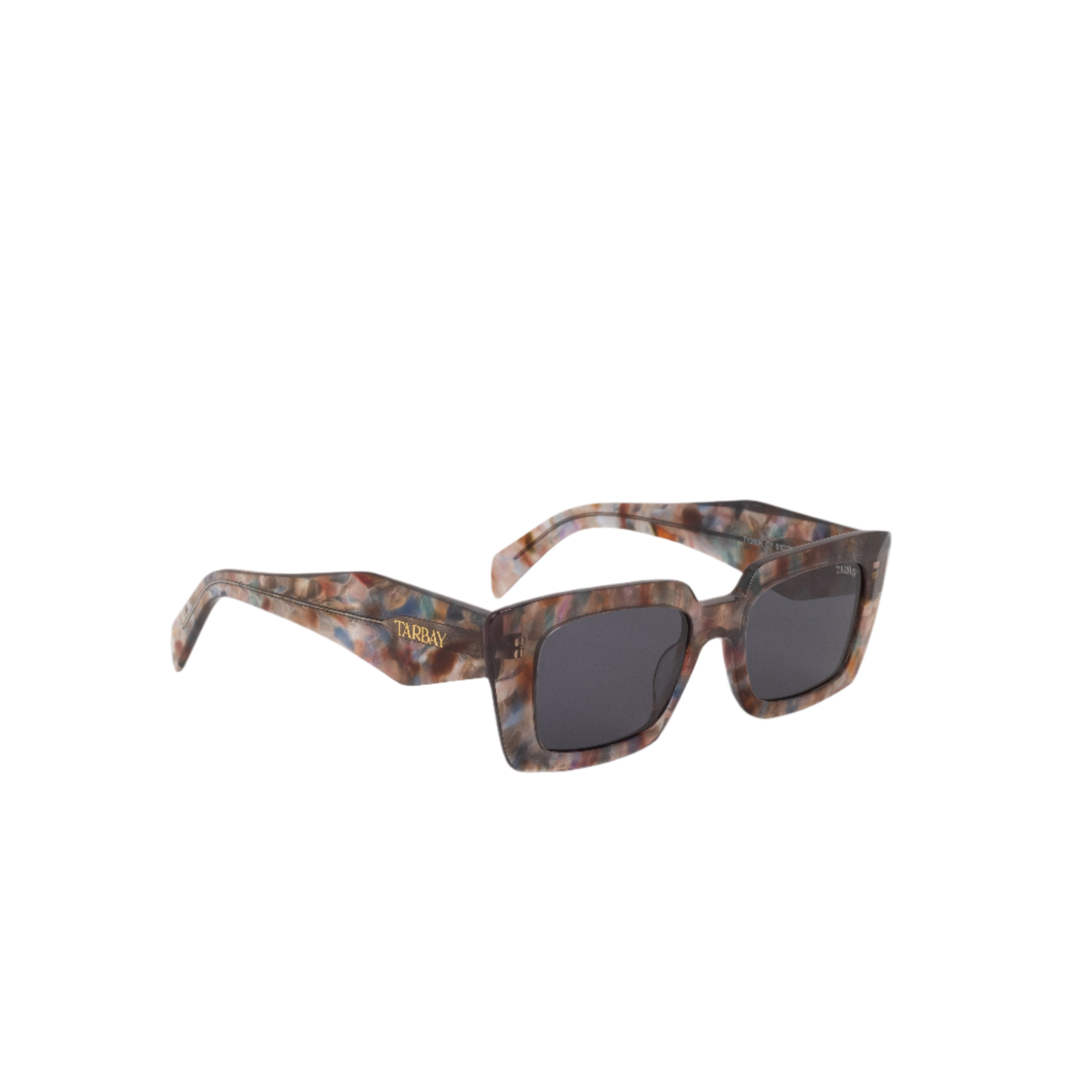 Parasol #4 - Brown Print SunGlasses TARBAY