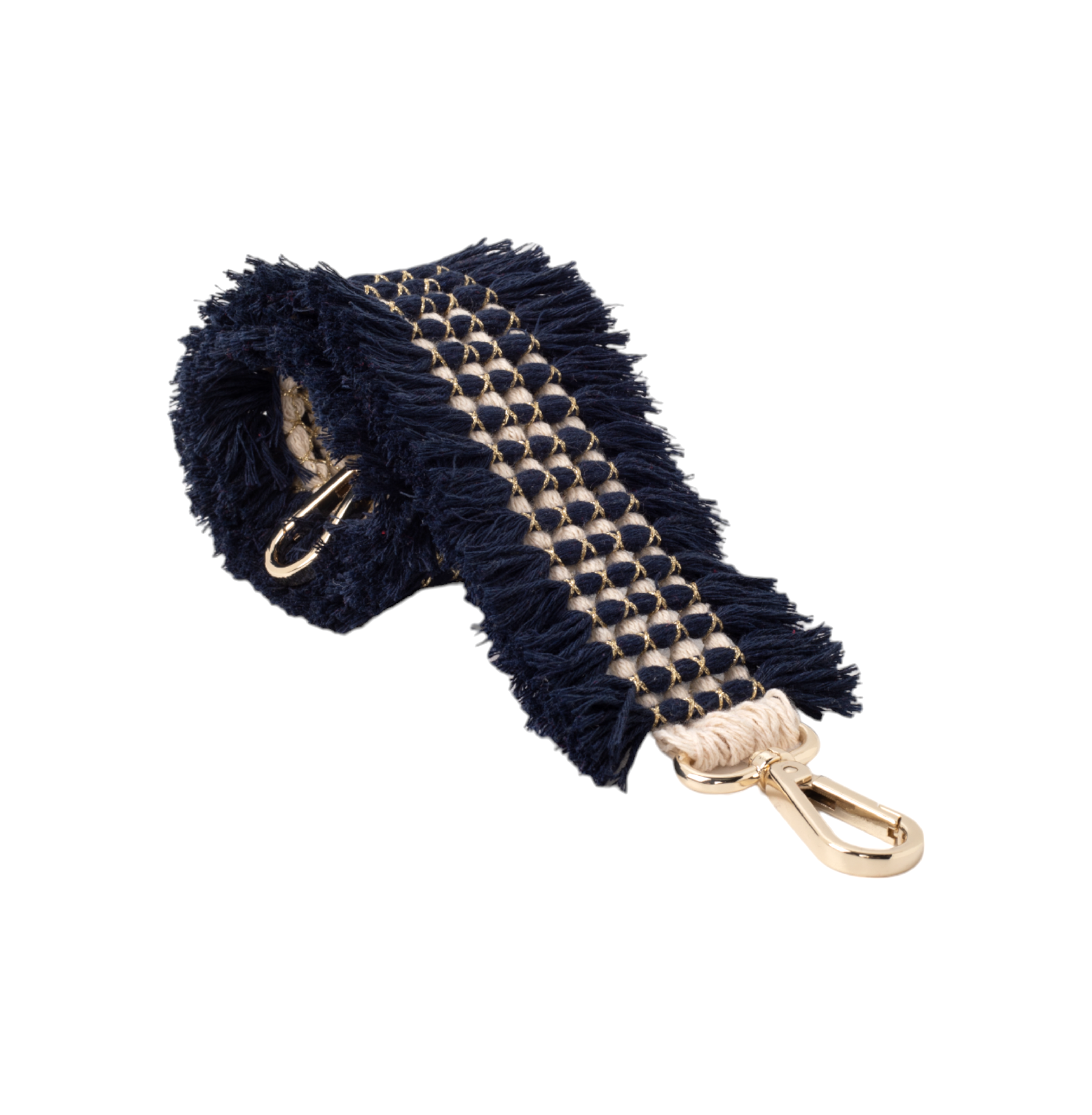 Gossypium Strap #1 - Blue & Buttercream Straps TARBAY