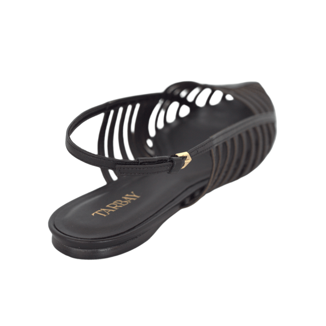 Narissa Sling-Back Flats - Black Flats TARBAY