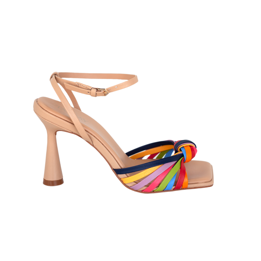Itzel Heel Sandals - Multicolor