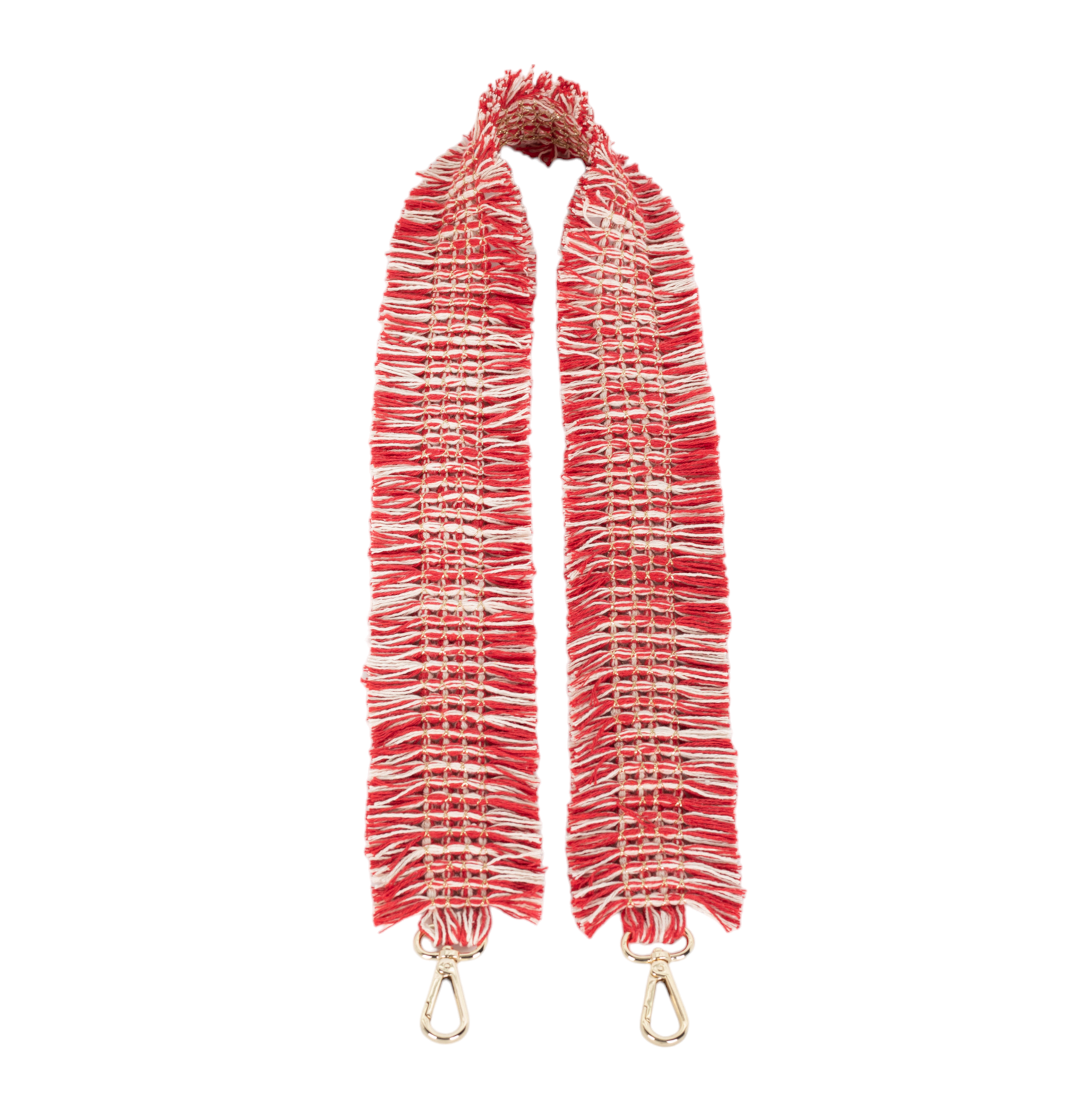 Gossypium Strap #1 - Red & Buttercream Straps TARBAY