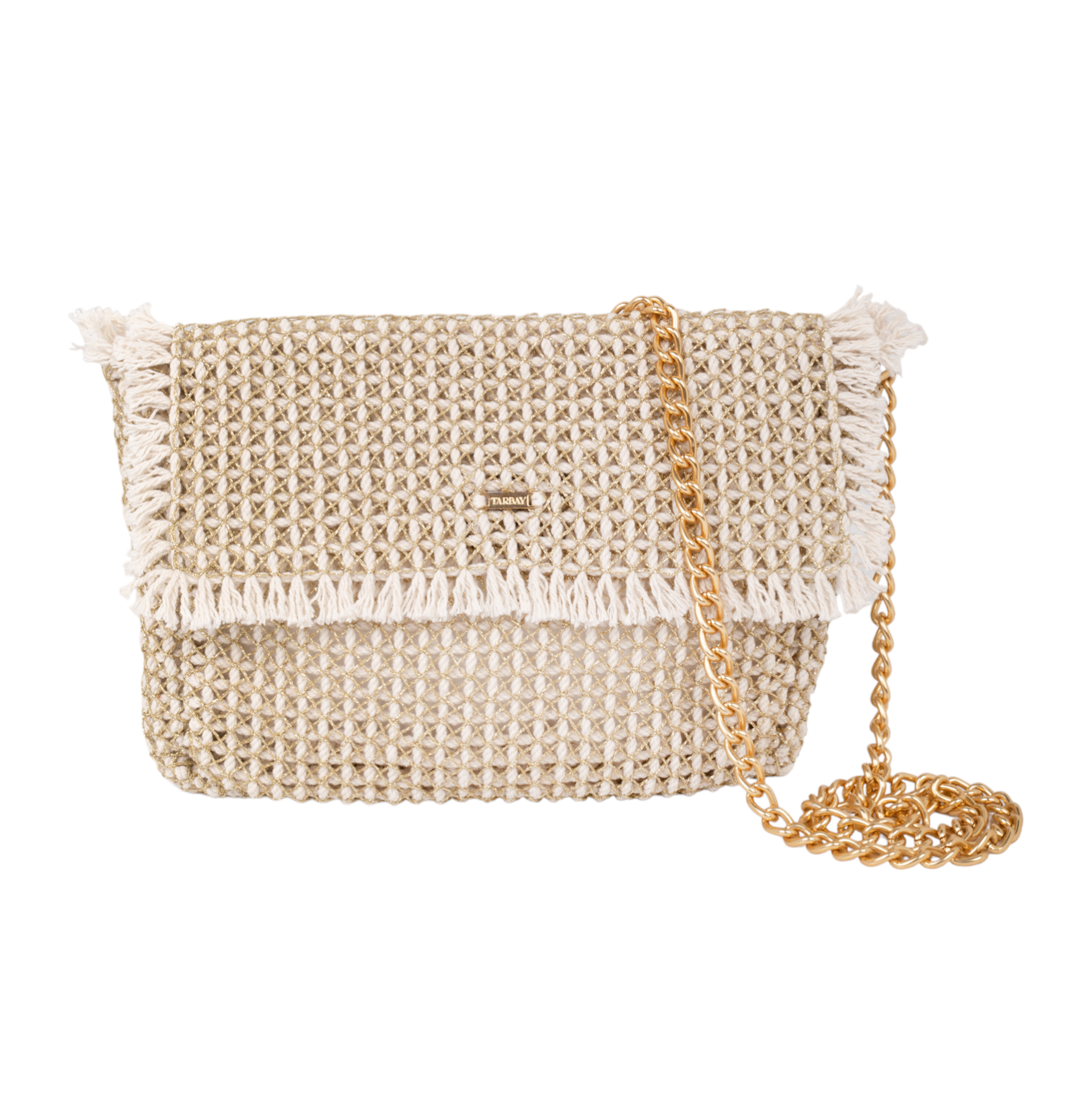 Gossypium Flat Crossbody - Buttercream Clutch & Crossbody Bags TARBAY