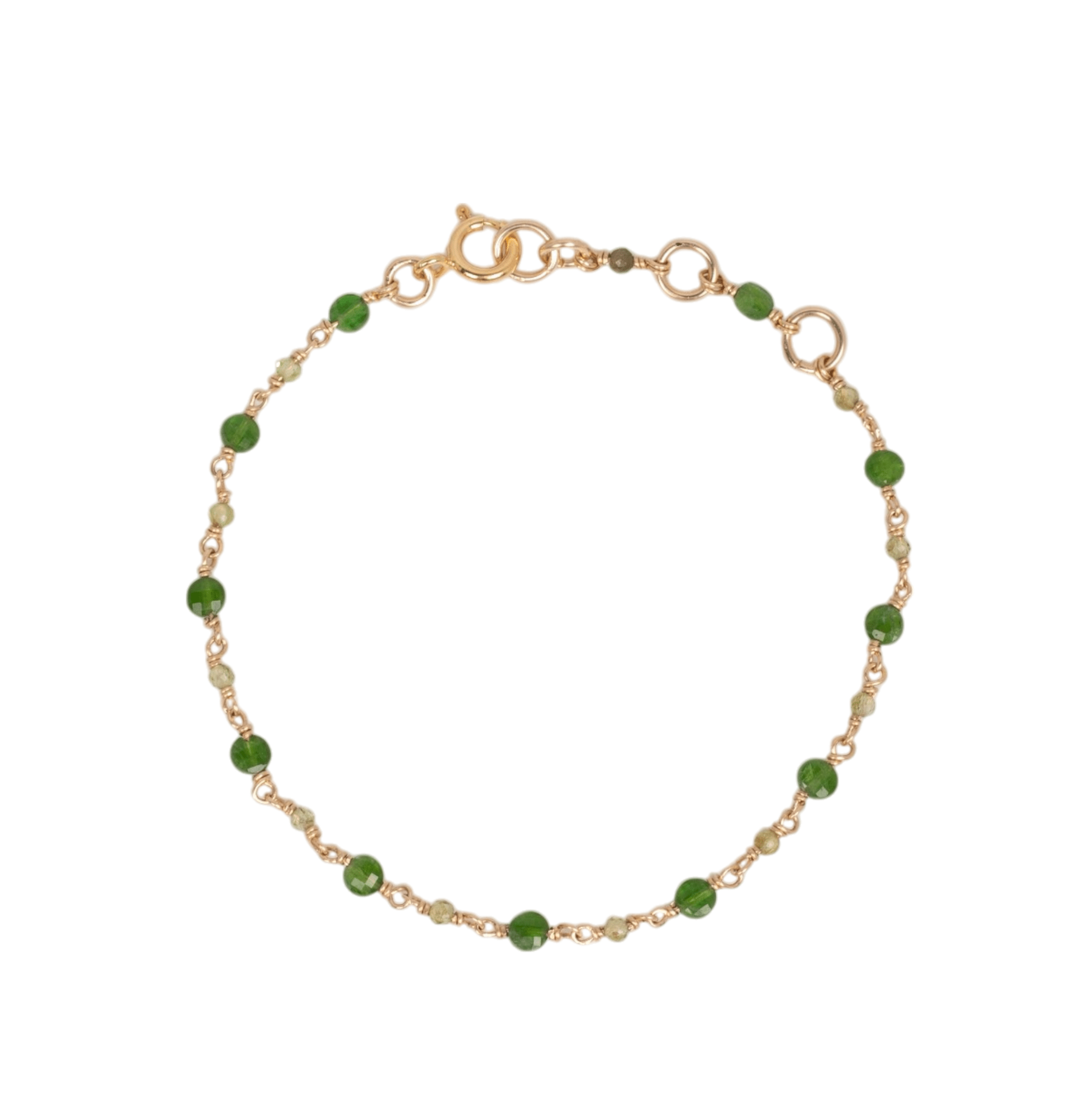Carolita Bracelet #1 - Peridot & Tourmaline Bracelets TARBAY