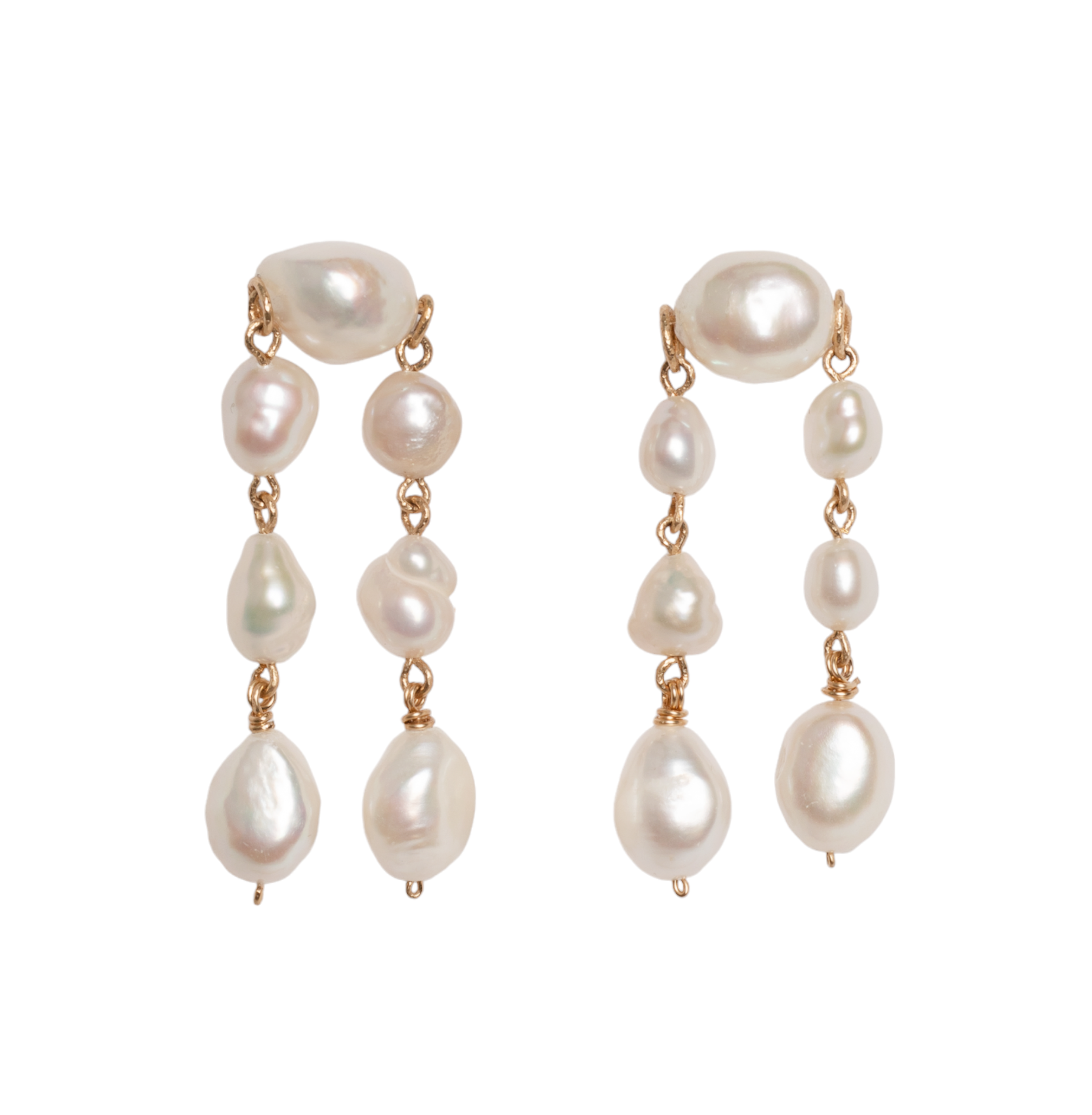 Barroca Dangle Earrings #2 - Pearl Earrings TARBAY   