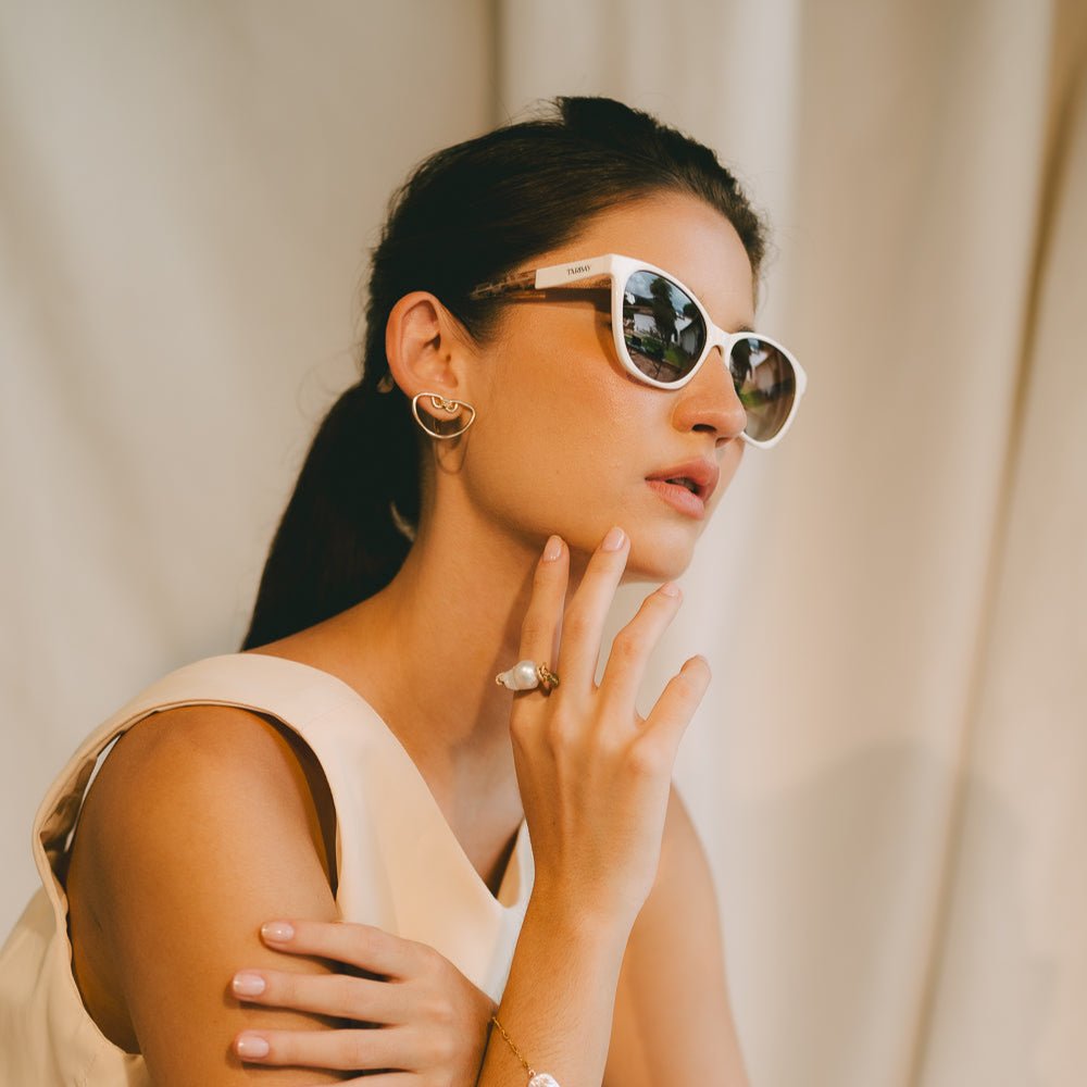 Parasol #1 - White SunGlasses FW25