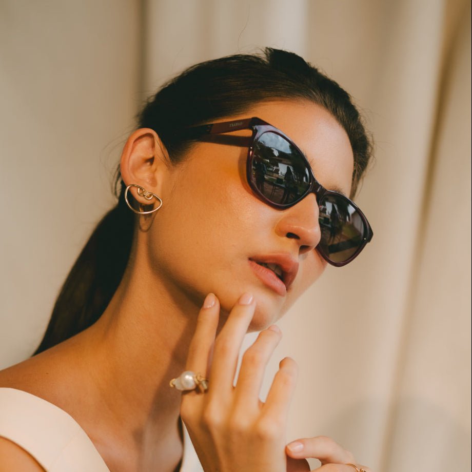 Parasol #1 - Burgundy SunGlasses FW25