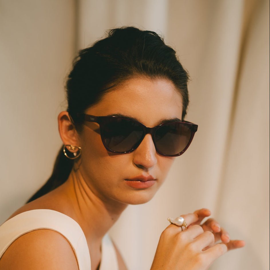 Parasol #1 - Burgundy SunGlasses FW25