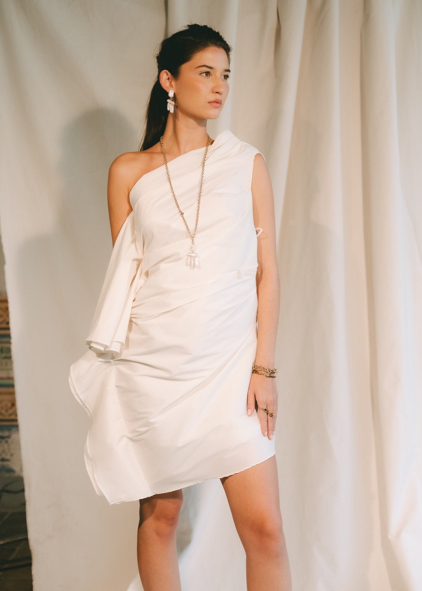 Concha Dress #1 - White Dresses FW25