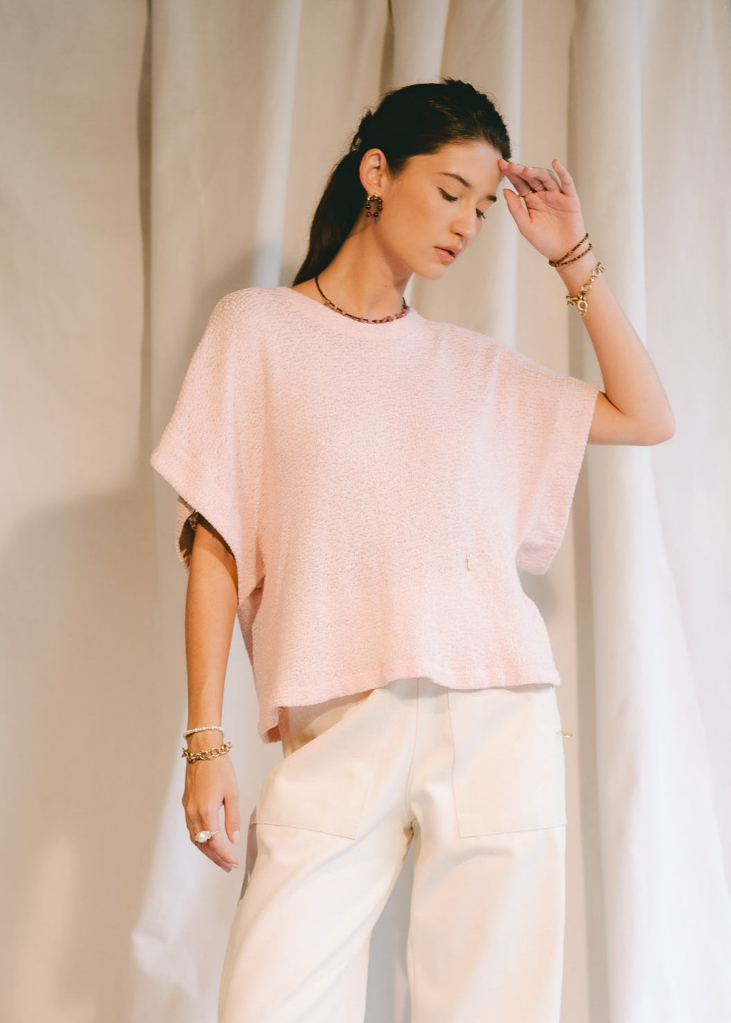 Gertrudis Top - Rose