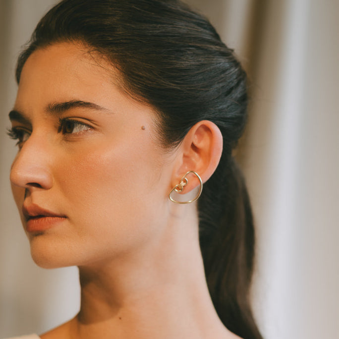 Francisca Earrings #1 (20mm) - 14K Gold-Filled