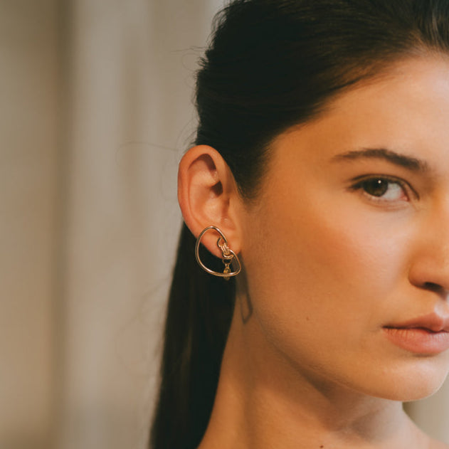 Francisca Earrings #1 (20mm) - 14K Gold-Filled