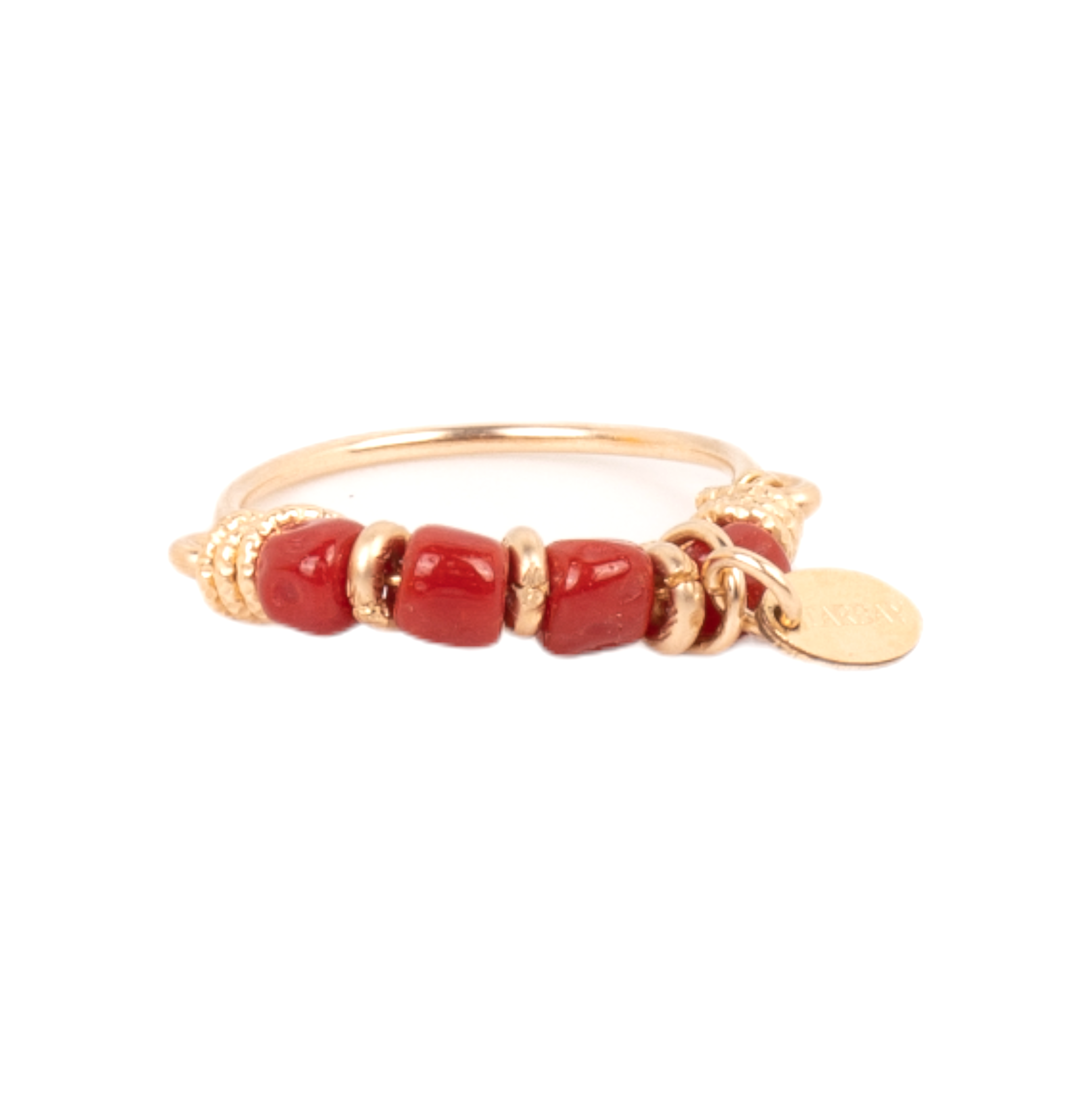Koralli Ring - Red Coral Rings TARBAY