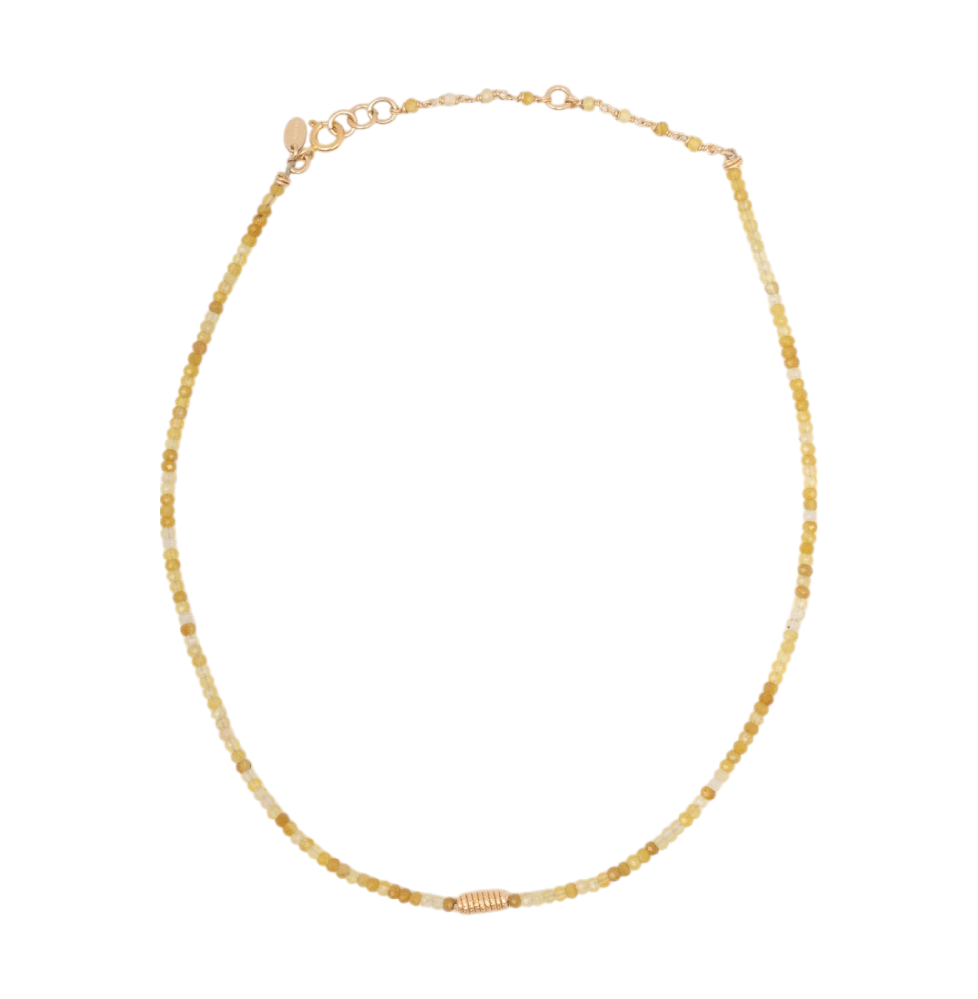 Diana Necklace #1 - Citrine & 14K Gold-Filled Necklaces TARBAY