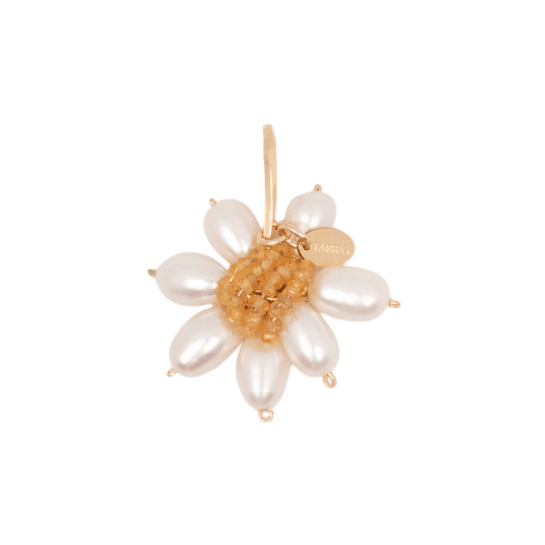 Fiore Charm #1 (30mm) - Pearl & Spessartite Charms TARBAY
