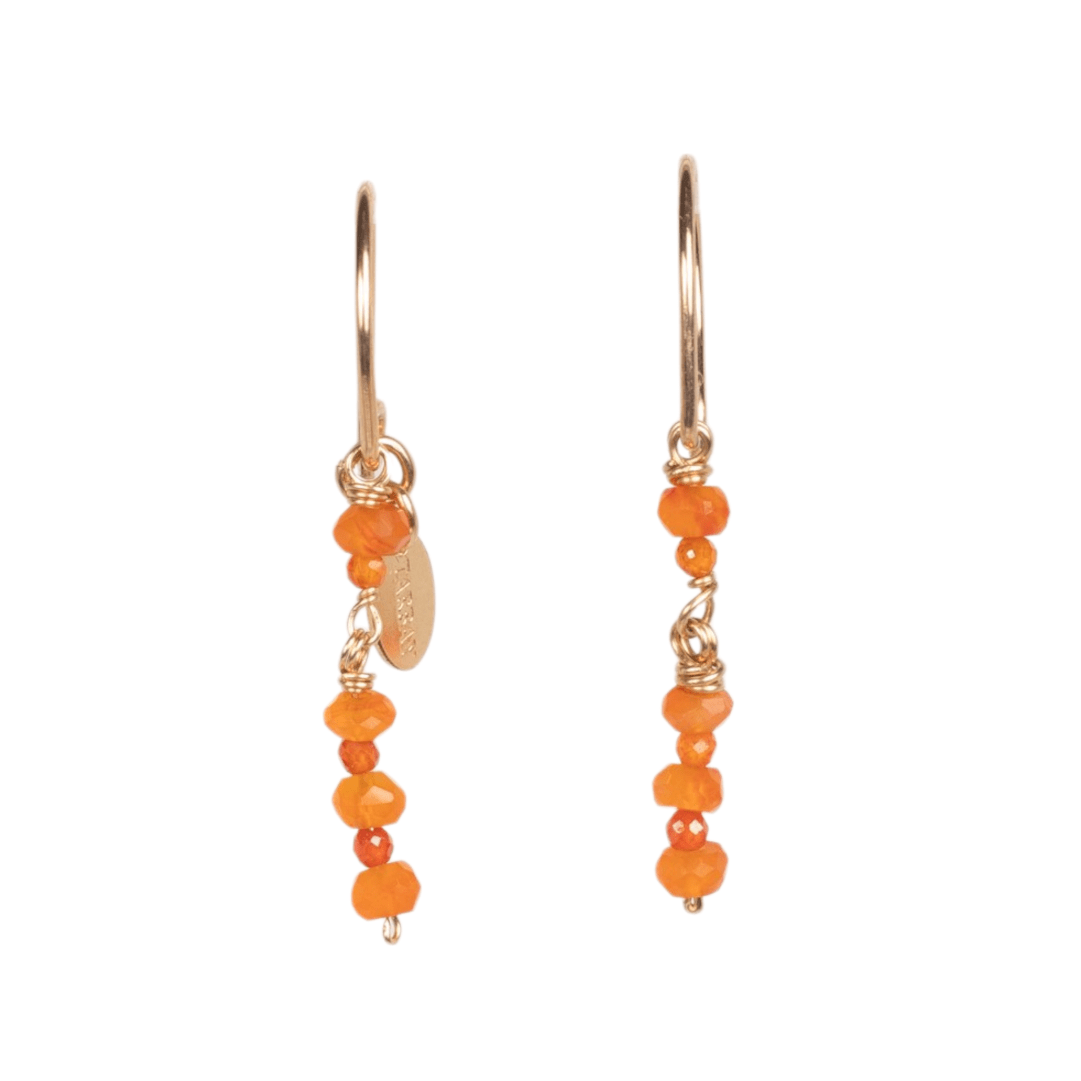 Miranda Earrings #1 - Carnelian Earrings TARBAY