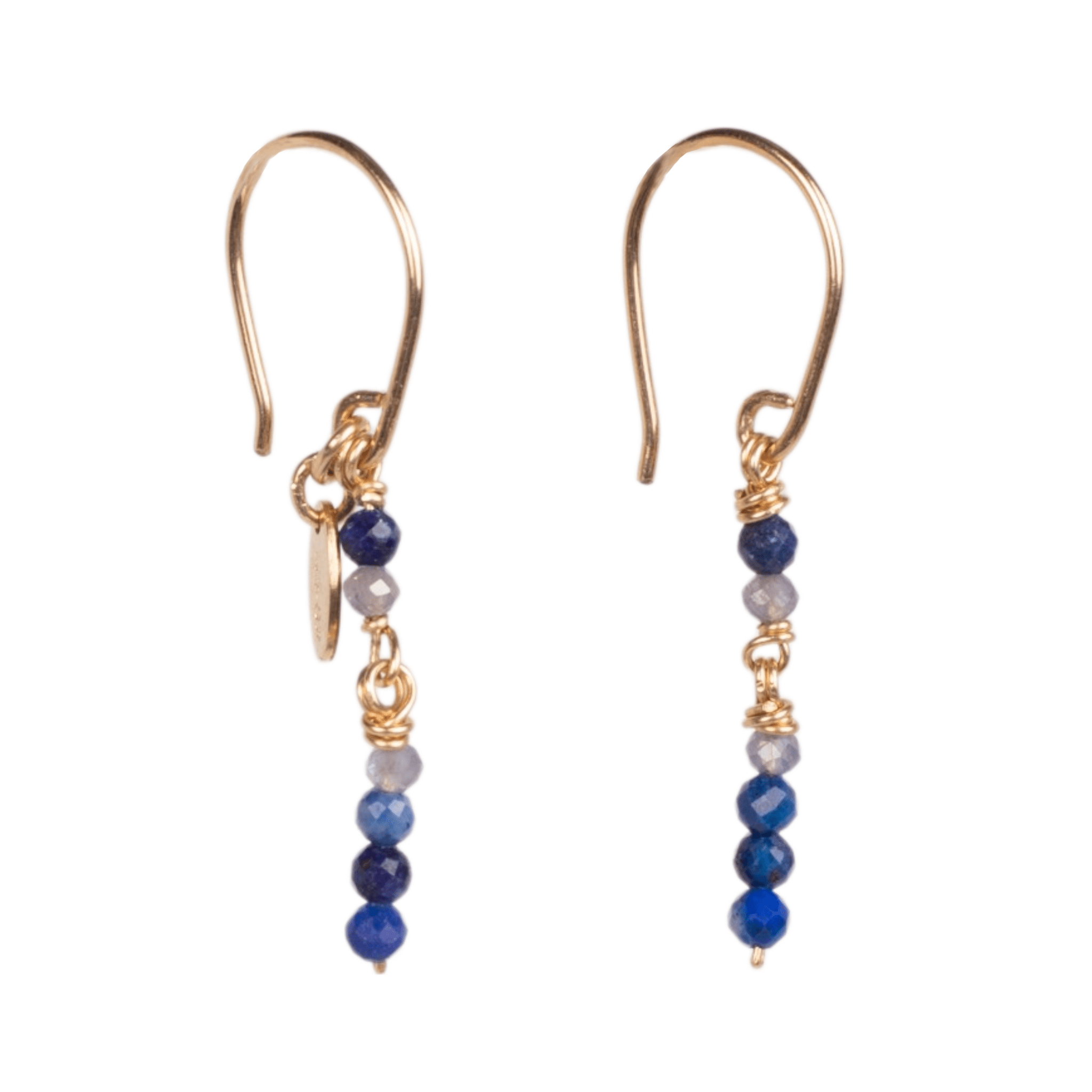 Miranda Earrings #1 - Iolite & Lapislazuli Earrings TARBAY