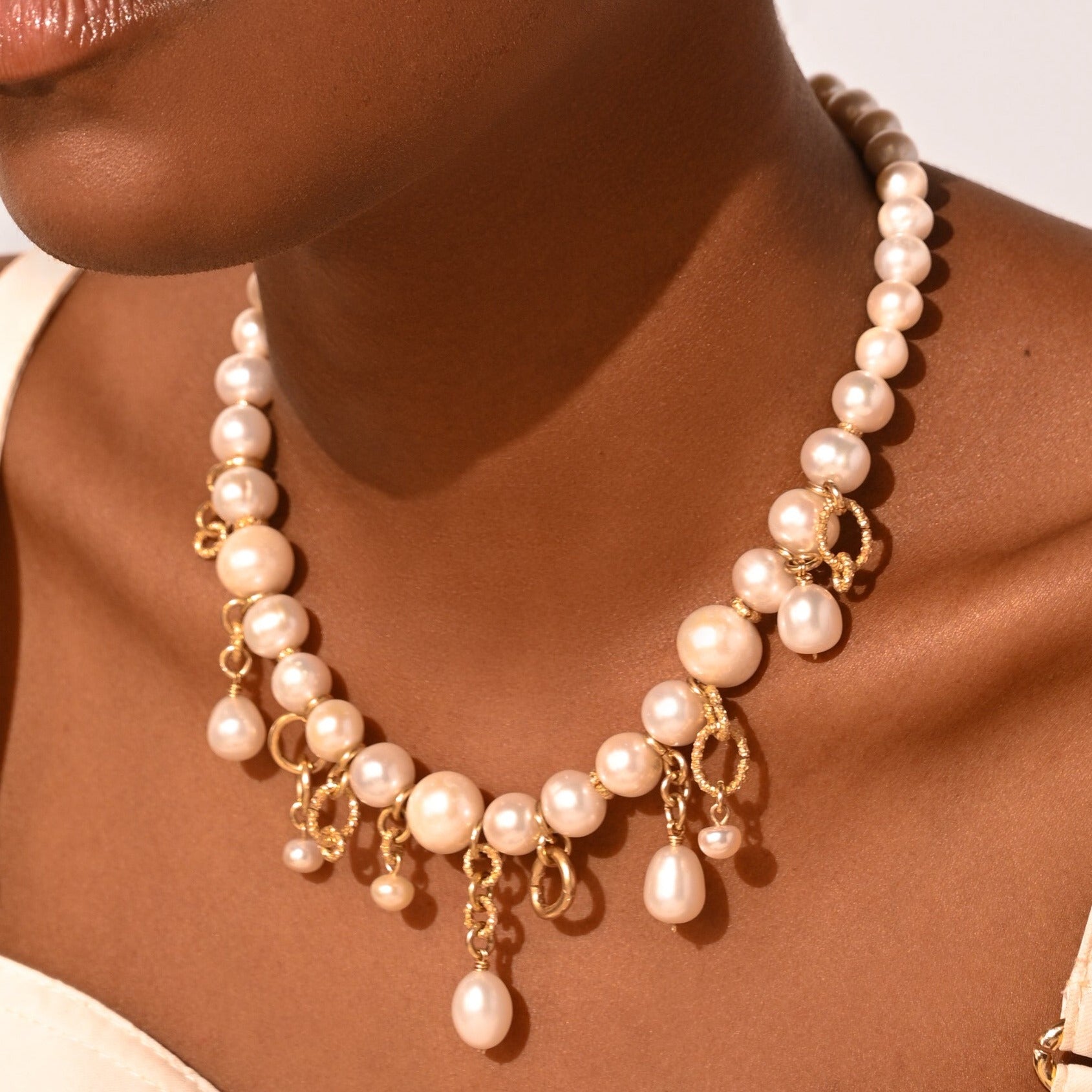 Cubagua Necklace #08 - Pearls Necklaces TARBAY   