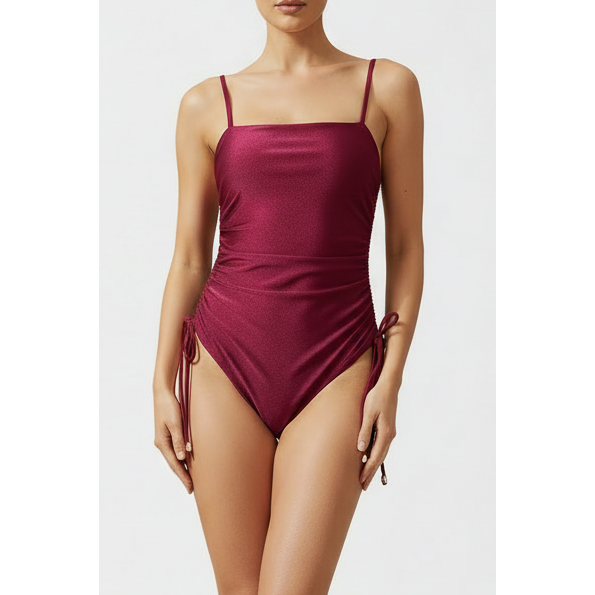 Zaira Swimsuit - Burgundy Swimsuits FW25