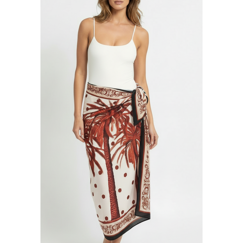 Print Pareo - Palm Tree Swimsuits FW25
