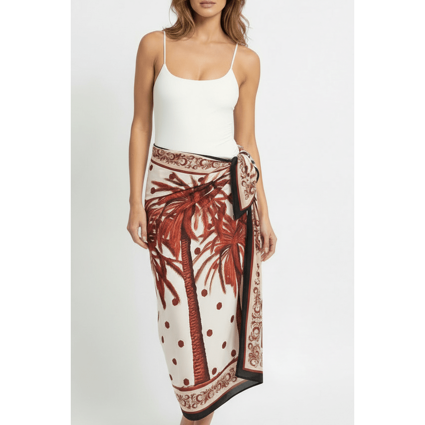 Print Pareo - Palm Tree Swimsuits FW25