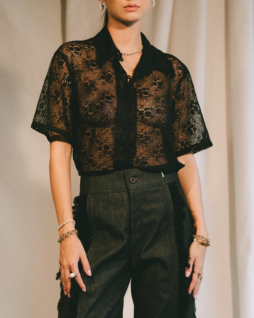 Esperanza Top - Nero Tops FW25