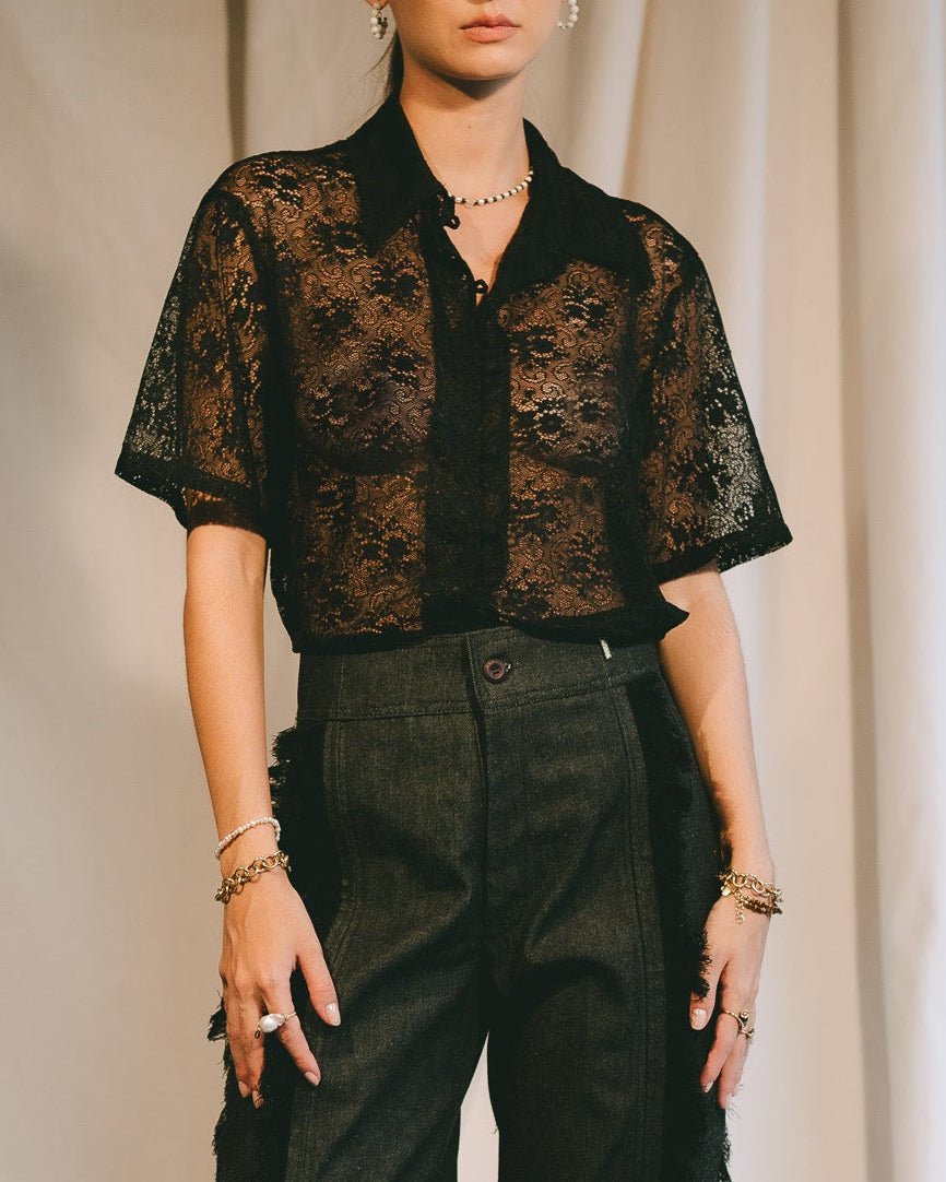 Esperanza Top - Nero Tops FW25