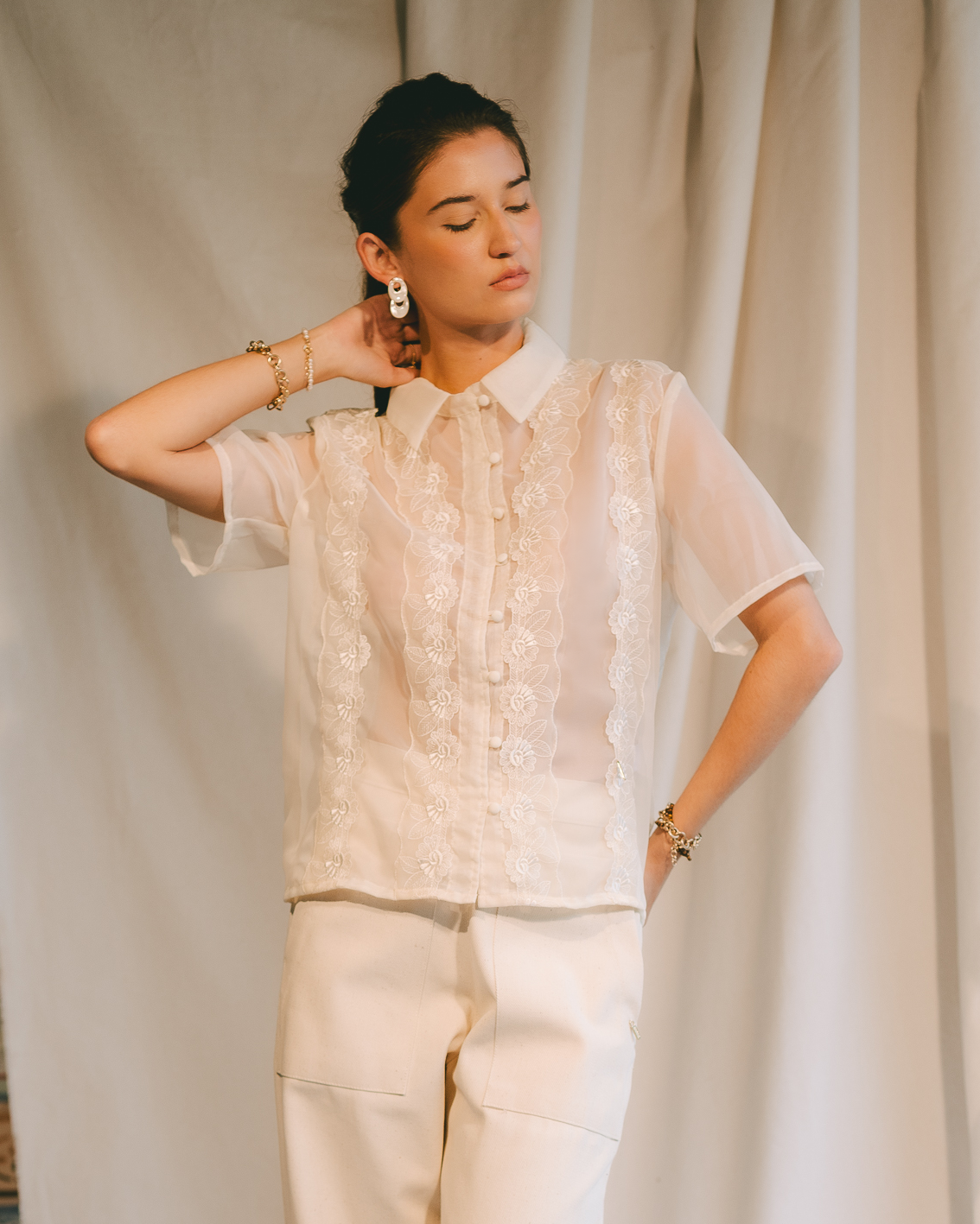 Esperanza Top - Buttercream Tops FW25